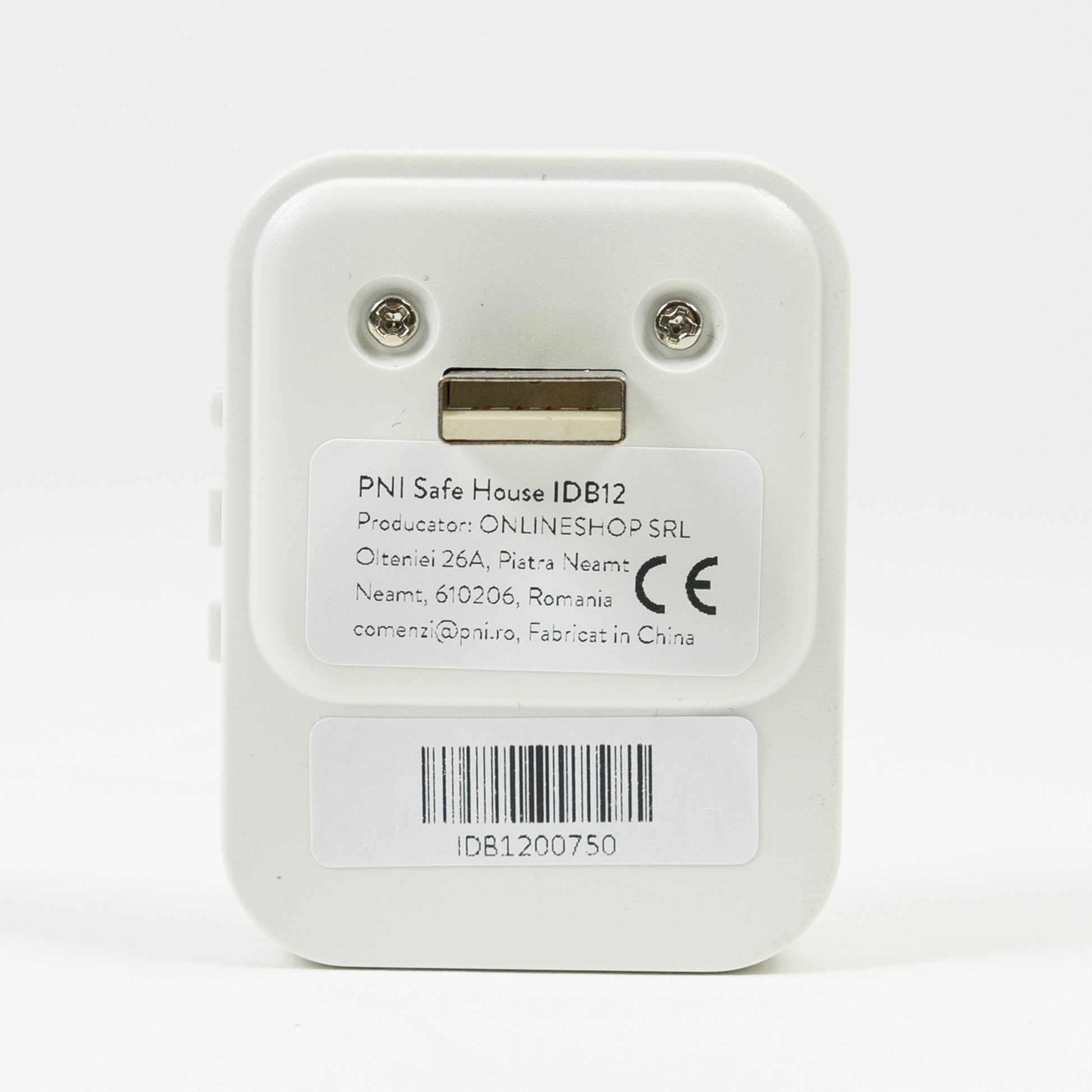 Sonerie video PNI Safe House IDB12 WiFi, vizibilitate noctura, IP54, acumulator incorporat, control din aplicatia Tuya