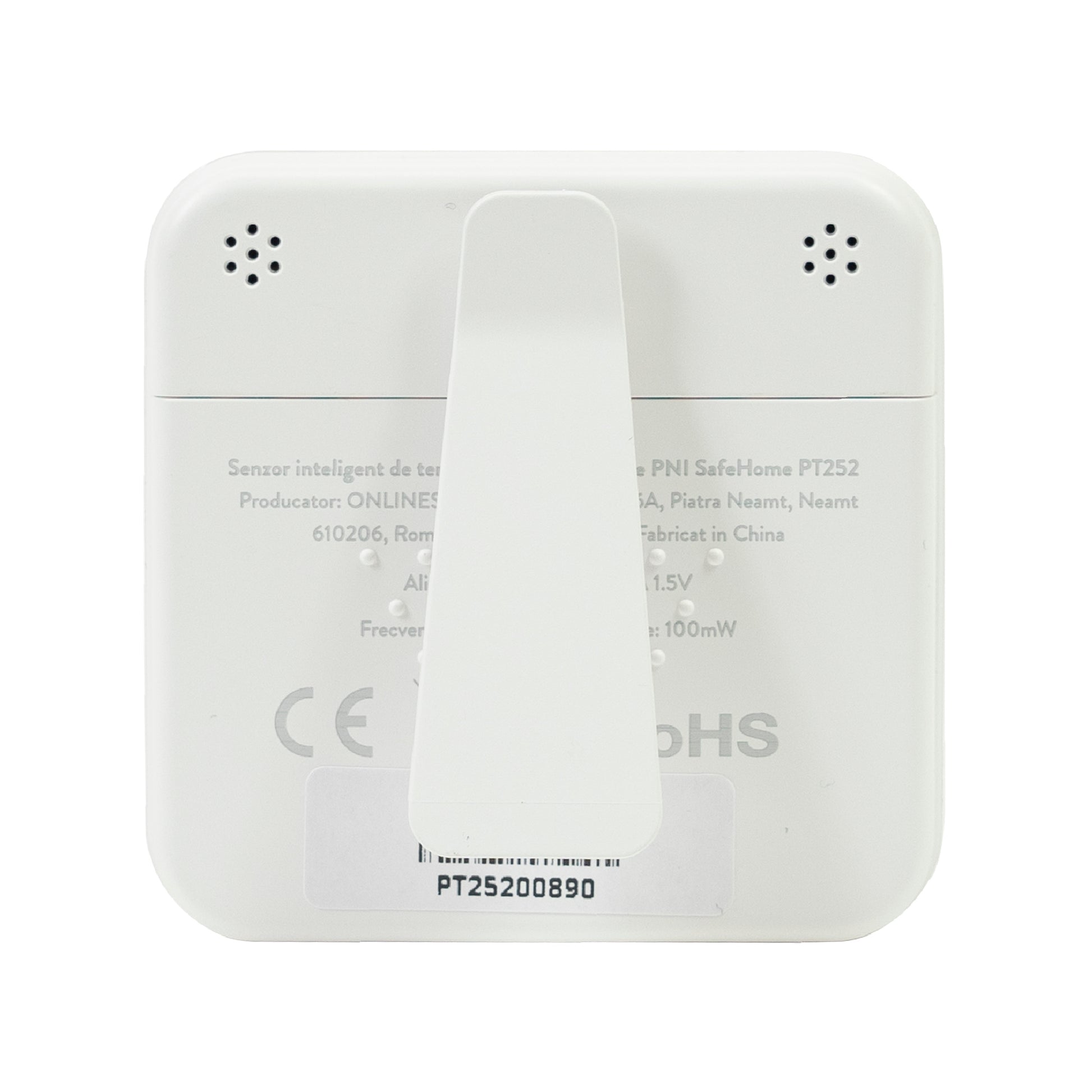 Senzor inteligent de temperatura si umiditate PNI SafeHome PT252 WiFi aplicatie de mobil Tuya Smart