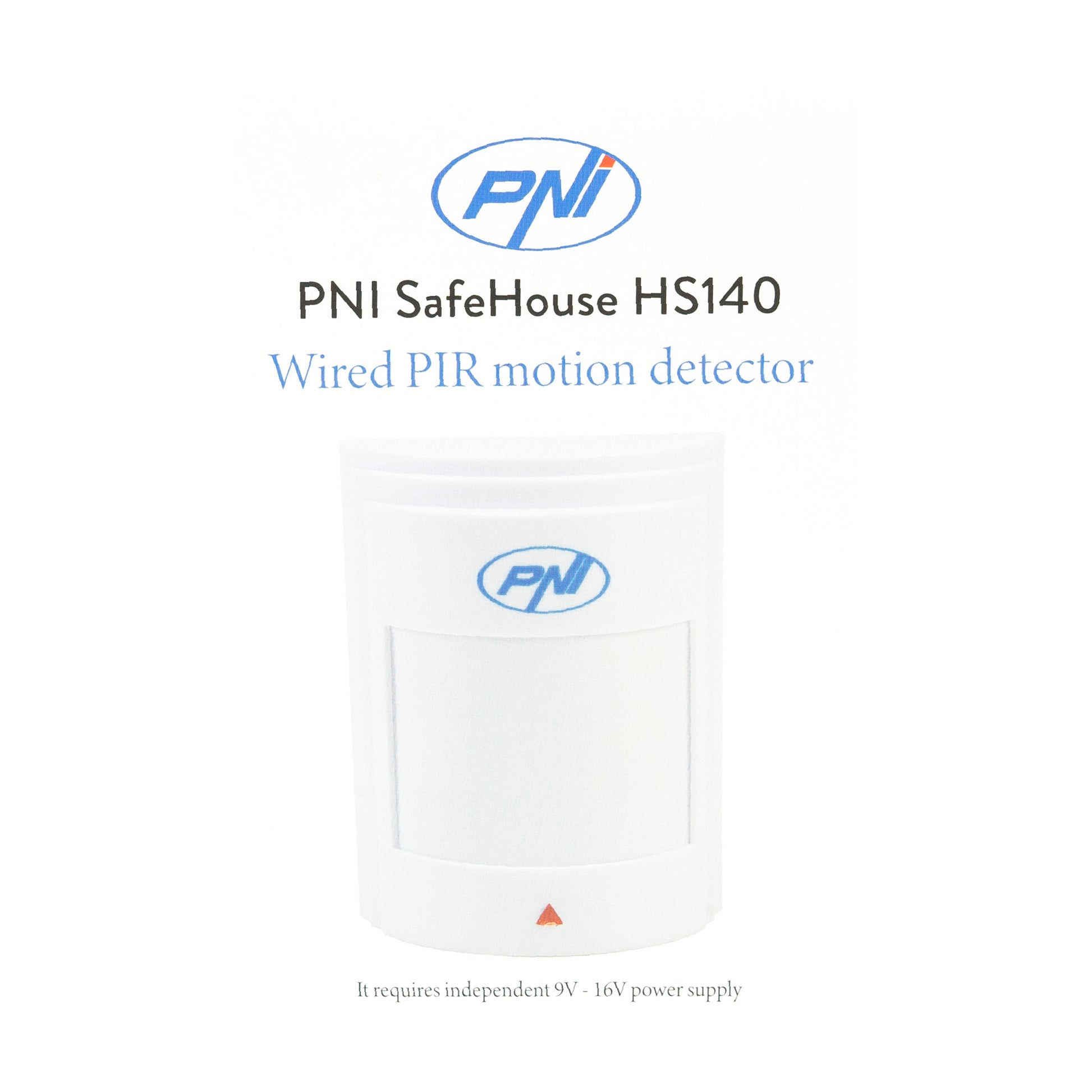 Senzor de miscare PIR cu fir PNI SafeHouse HS140 pentru sisteme de alarma compatibil cu PNI HS600 si PNI HS650