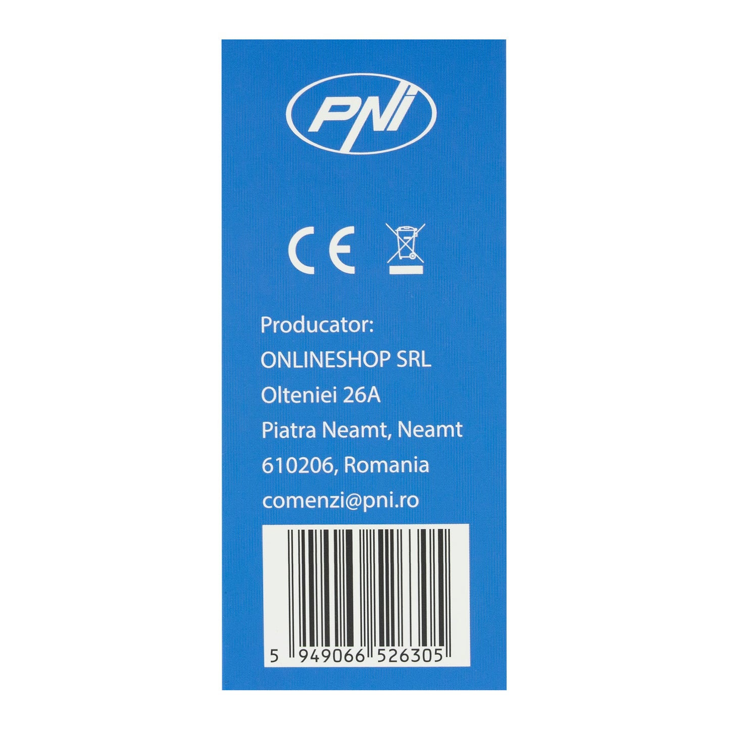 Senzor de miscare PIR cu fir PNI SafeHouse HS140 pentru sisteme de alarma compatibil cu PNI HS600 si PNI HS650