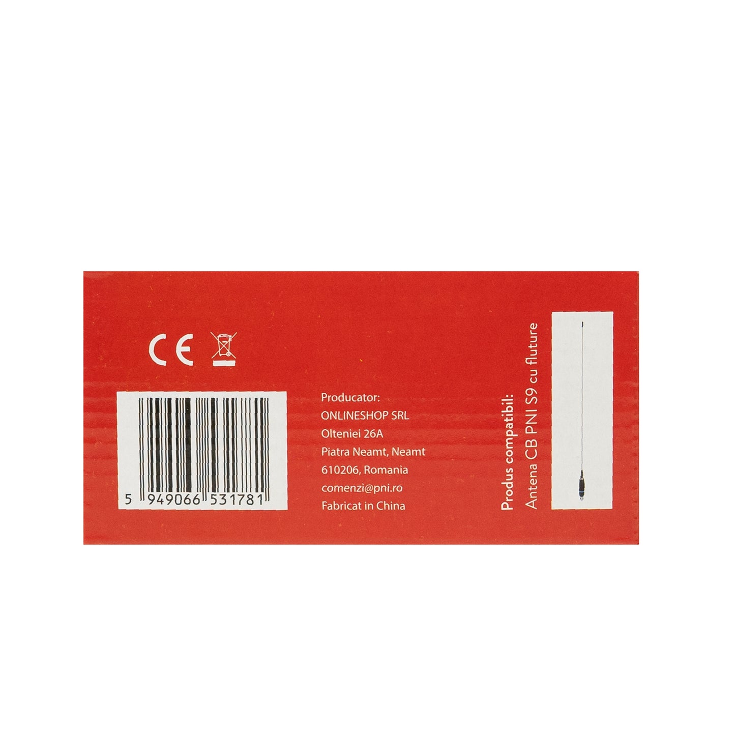 Baza magnetica PNI 145/DV 145mm contine cablu 4m si mufa PL259