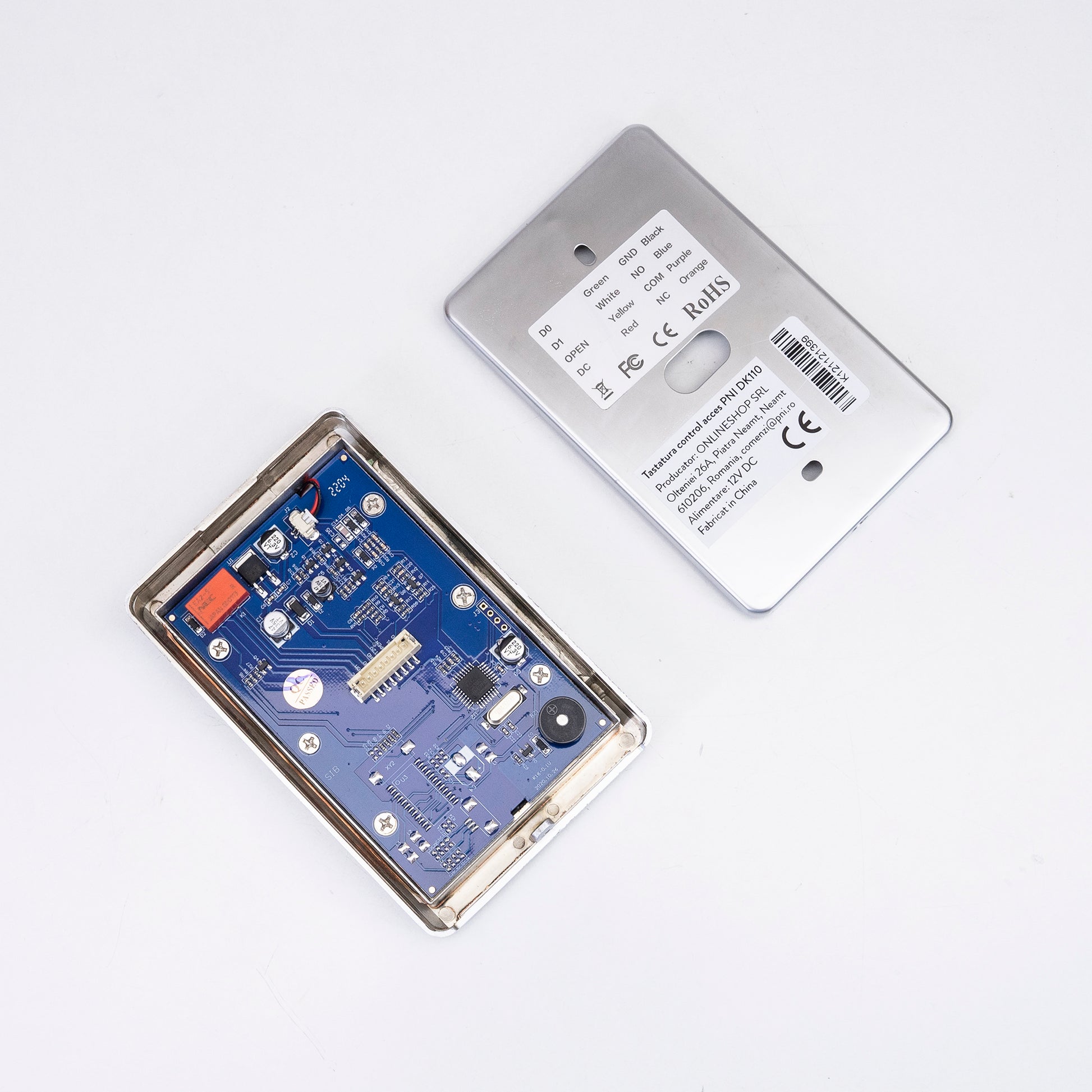 Tastatura control acces PNI DK110 stand alone, exterior si interior, IP54