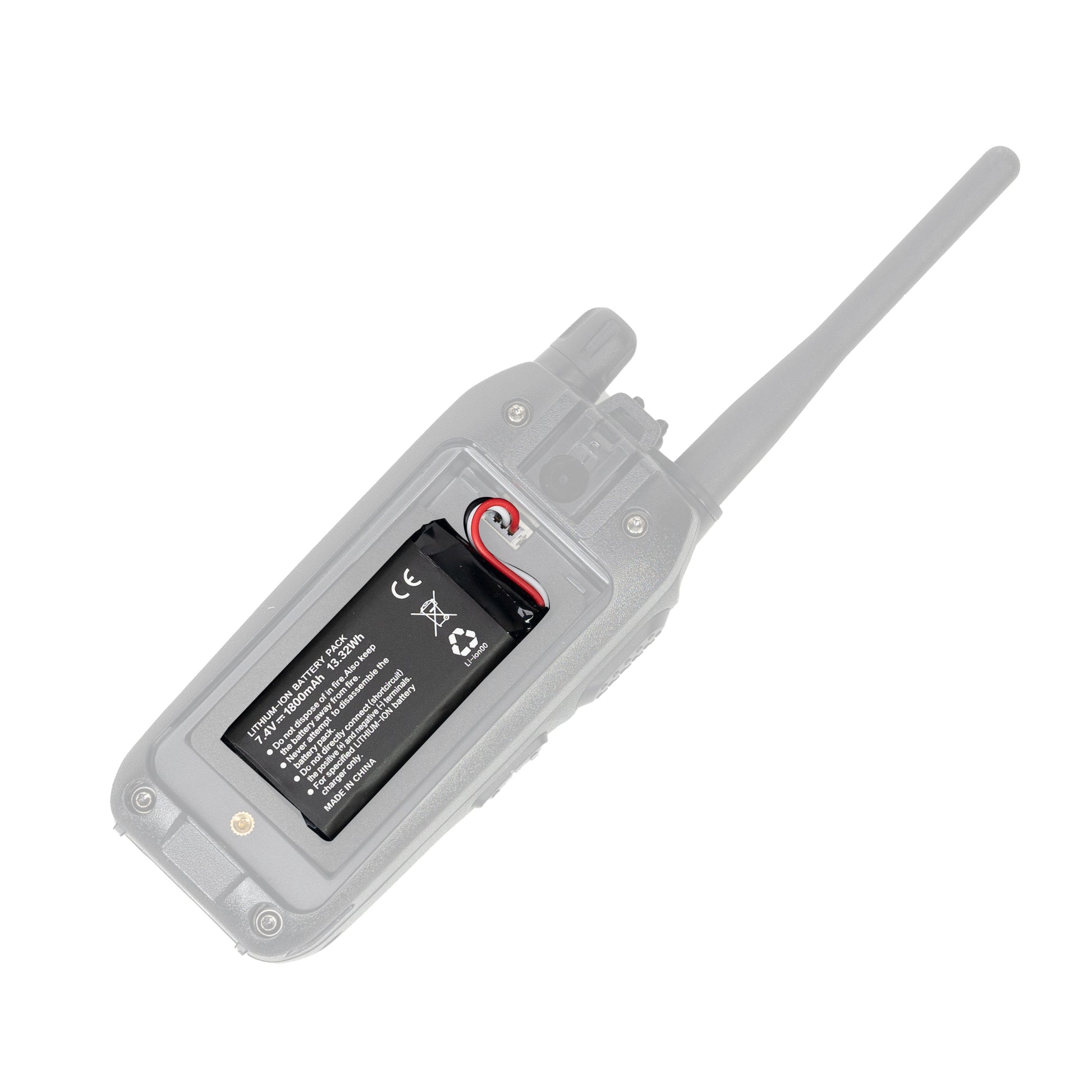 Acumulator de schimb PNI R70, 7.4V, 1800mAh, Li-Ion, pentru statia radio PNI PMR R70 PRO sau DS890 si DS890W