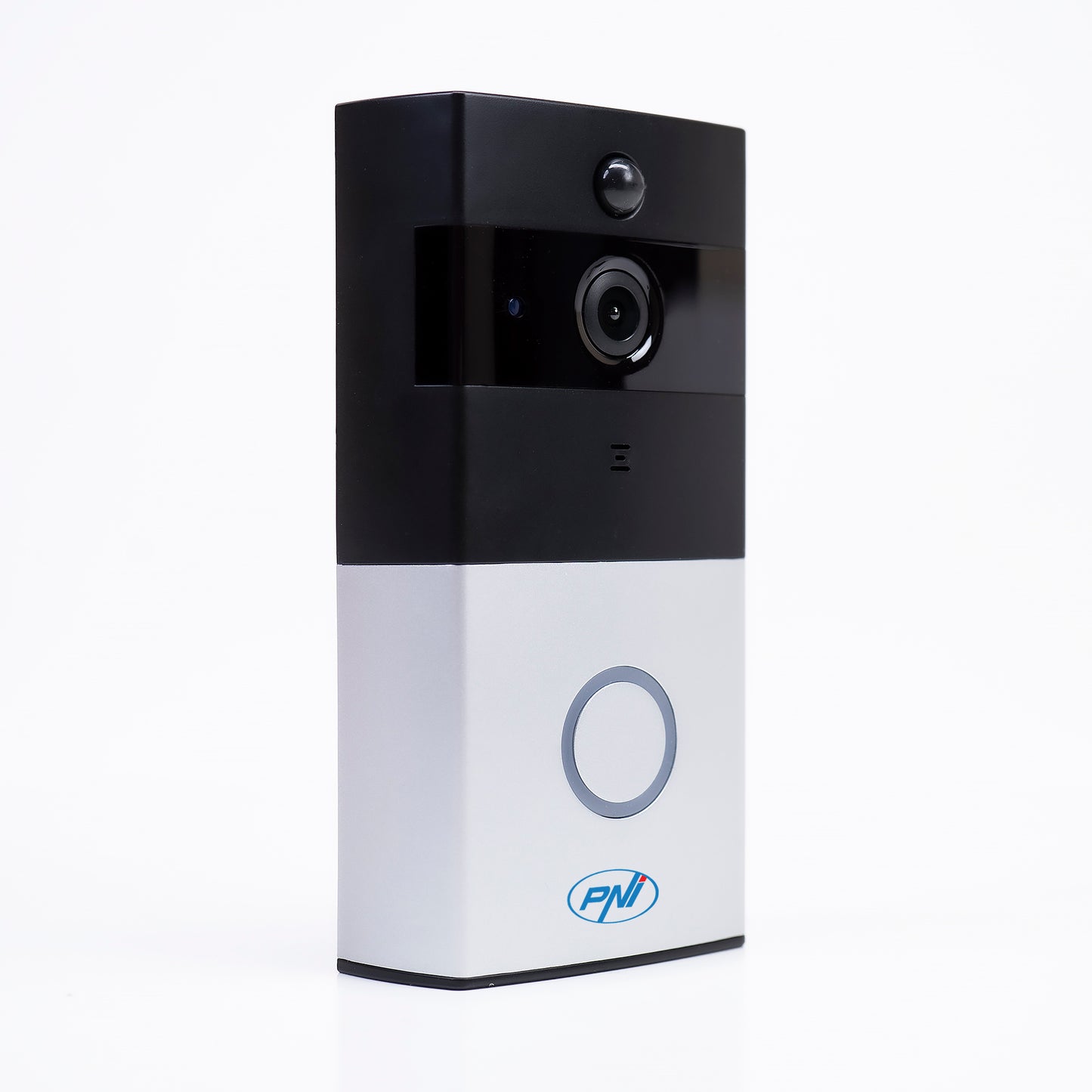 Interfon video inteligent PNI SafeHome PT710B, WiFi, HD, P2P, aplicatie dedicata Tuya Smart, cu sticky Pad Blue inclus