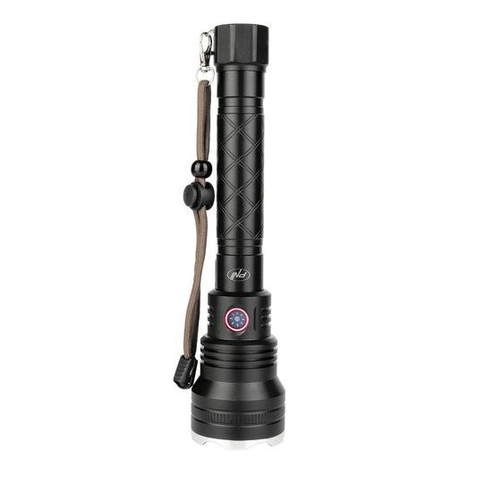 Lanterna PNI Adventure F410 din aluminiu, cu LED 10W, 700 lumeni, pana la 250 m, IP44, USB Tip C, acumulatori 3000mAh inclusi