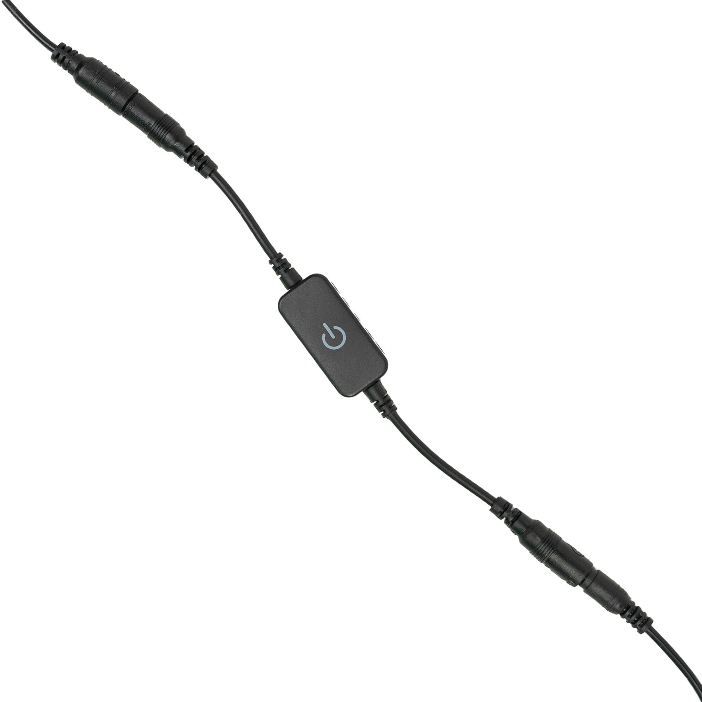 Banda LED PNI 2835W, 300 LED-uri, alb rece 6000K, 860lm, dimabil, buton touch, alimentator 230V, silicon, 5 metri, IP65