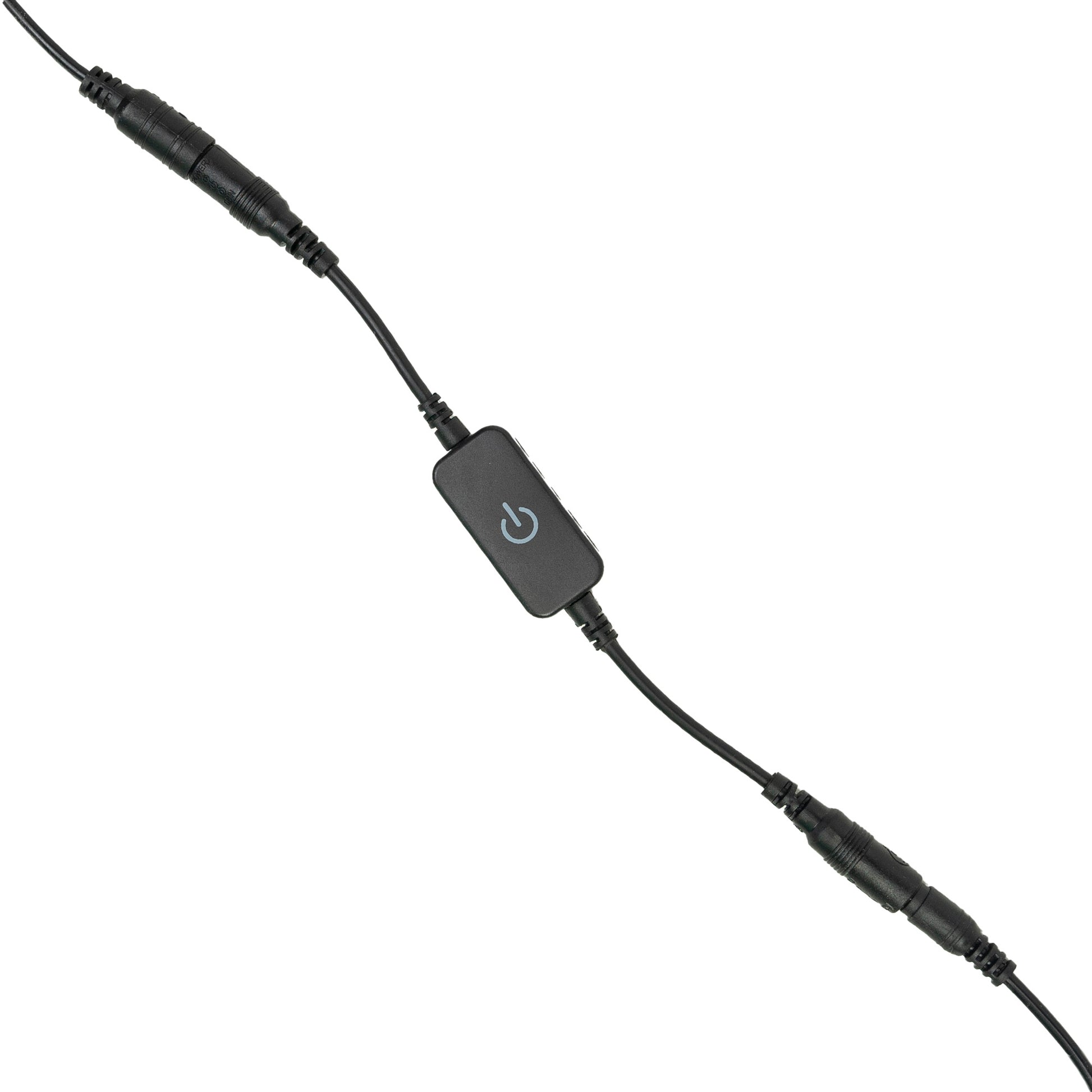 Banda LED PNI 2835W, 300 LED-uri, alb rece 6000K, 860lm, dimabil, buton touch, alimentator 230V, silicon, 5 metri, IP65