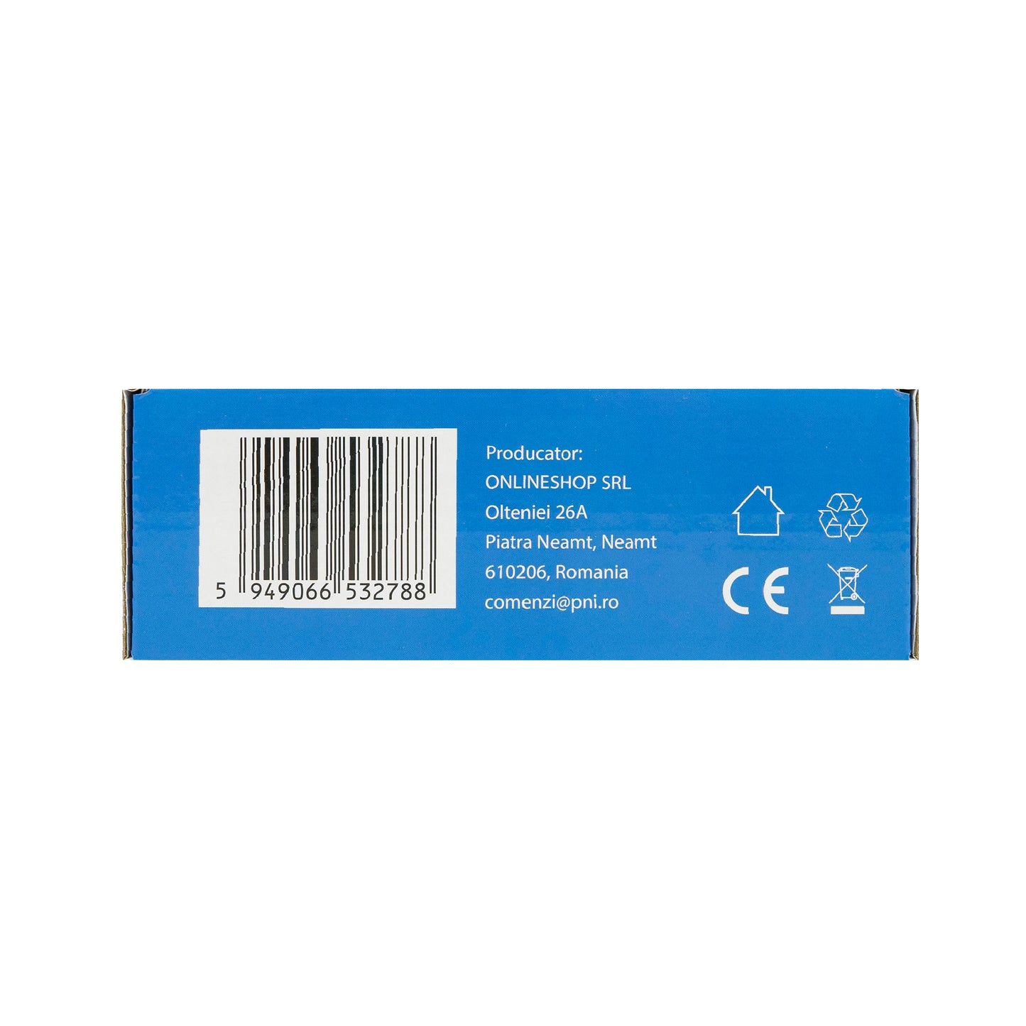 Banda LED PNI 2835W, 300 LED-uri, alb rece 6000K, 860lm, dimabil, buton touch, alimentator 230V, silicon, 5 metri, IP65