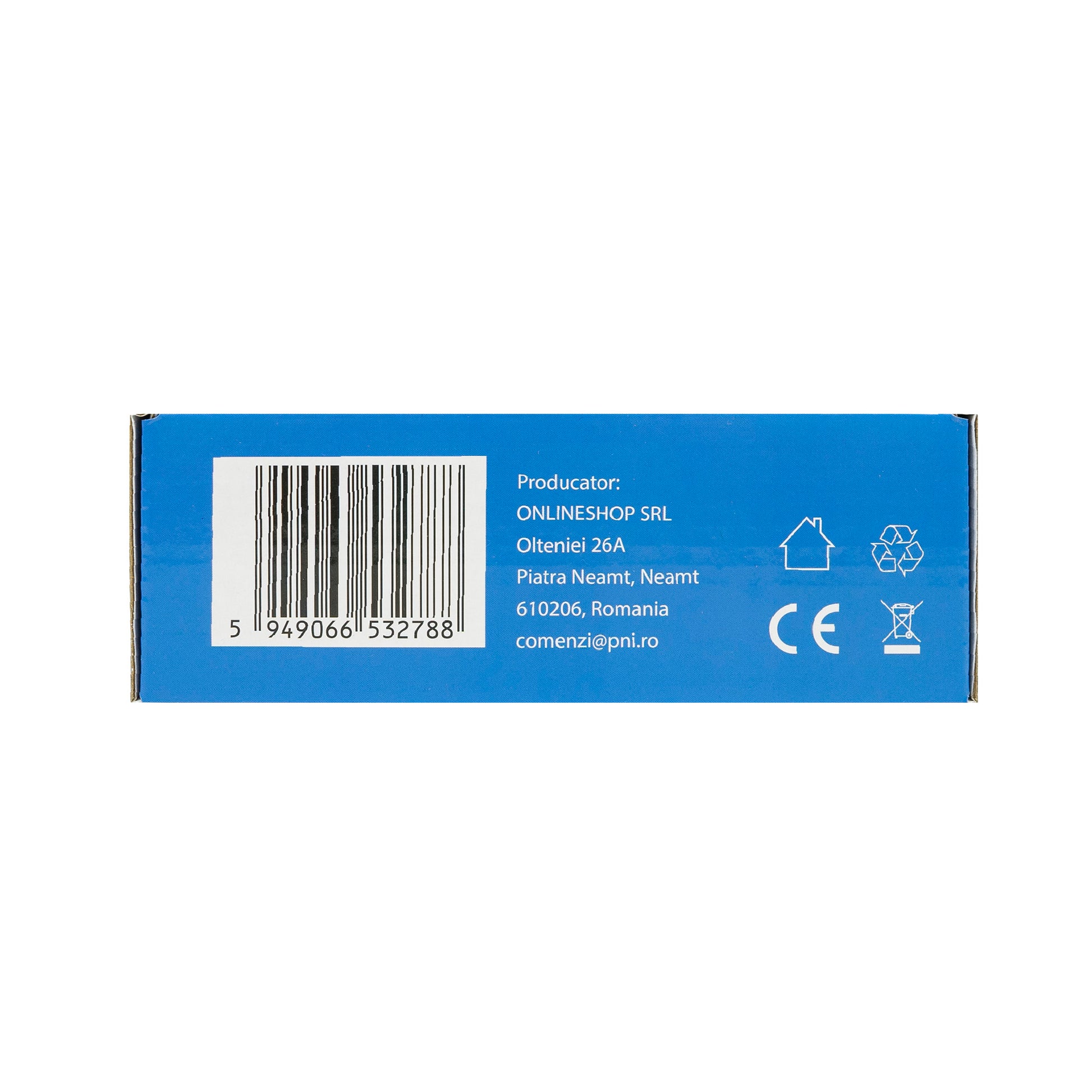 Banda LED PNI 2835W, 300 LED-uri, alb rece 6000K, 860lm, dimabil, buton touch, alimentator 230V, silicon, 5 metri, IP65