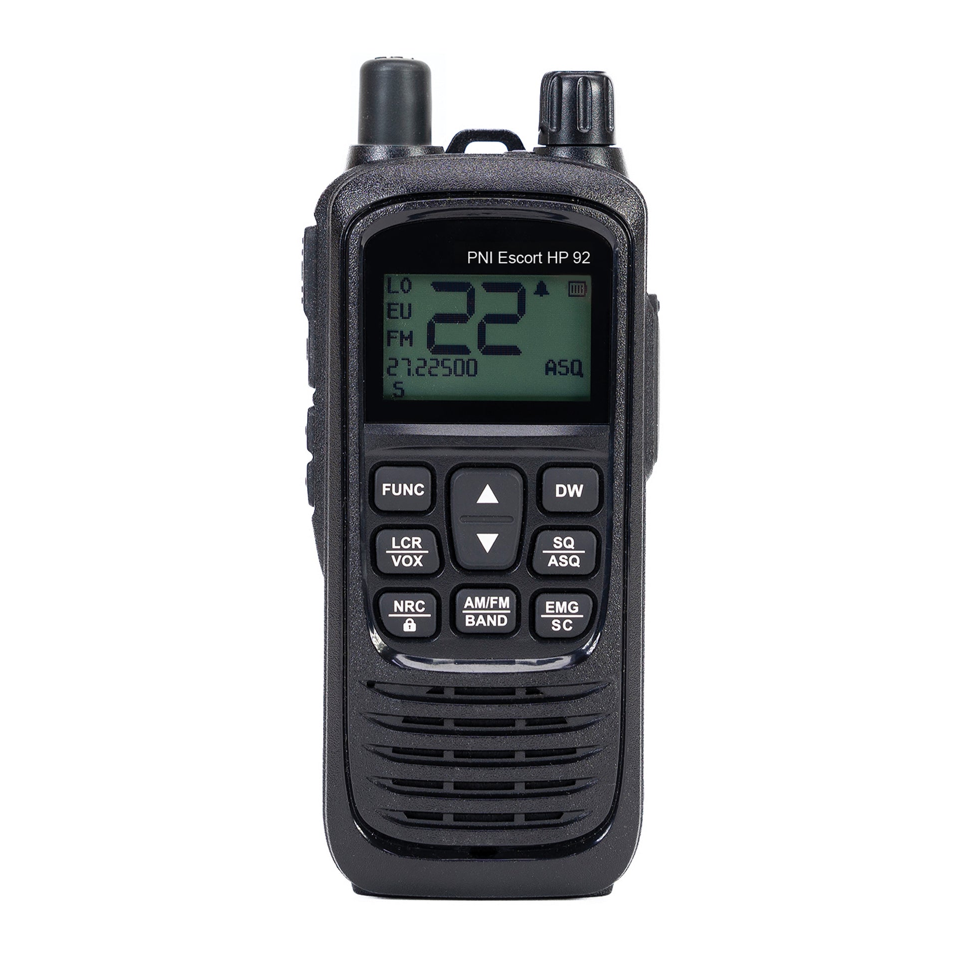 Statie radio CB portabila PNI Escort HP 92 multi standard, 4W, AM-FM, NRC, Dual Watch, Roger Beep, ASQ SQ reglabil, VOX, 12V-24V