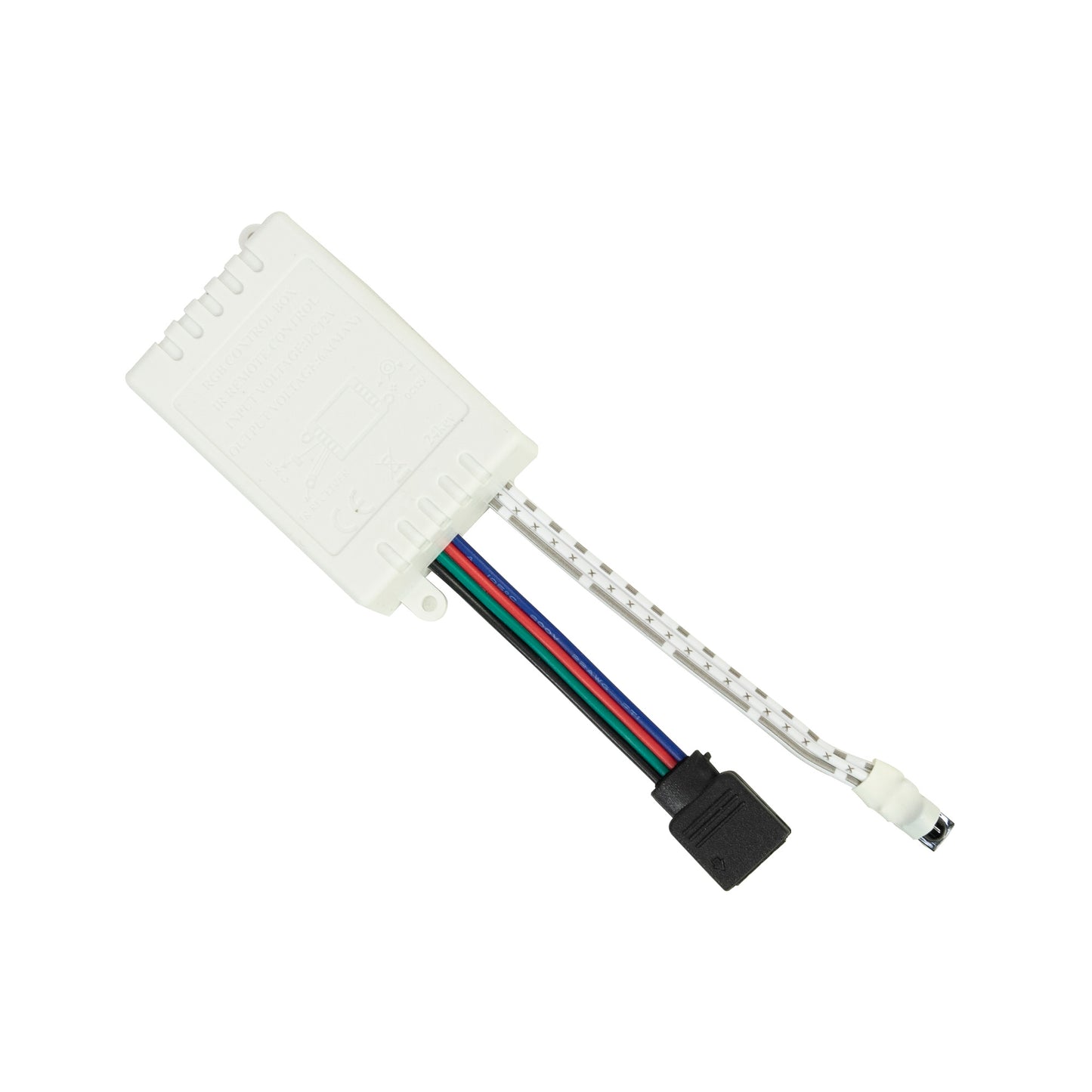 Banda LED PNI 2835RGB, RGB, IP65, silicon, lungime 5 metri, cu telecomanda, alimentator 230 V, dimabil, jocuri de lumini, 270 LED-uri tip 2835, 12W