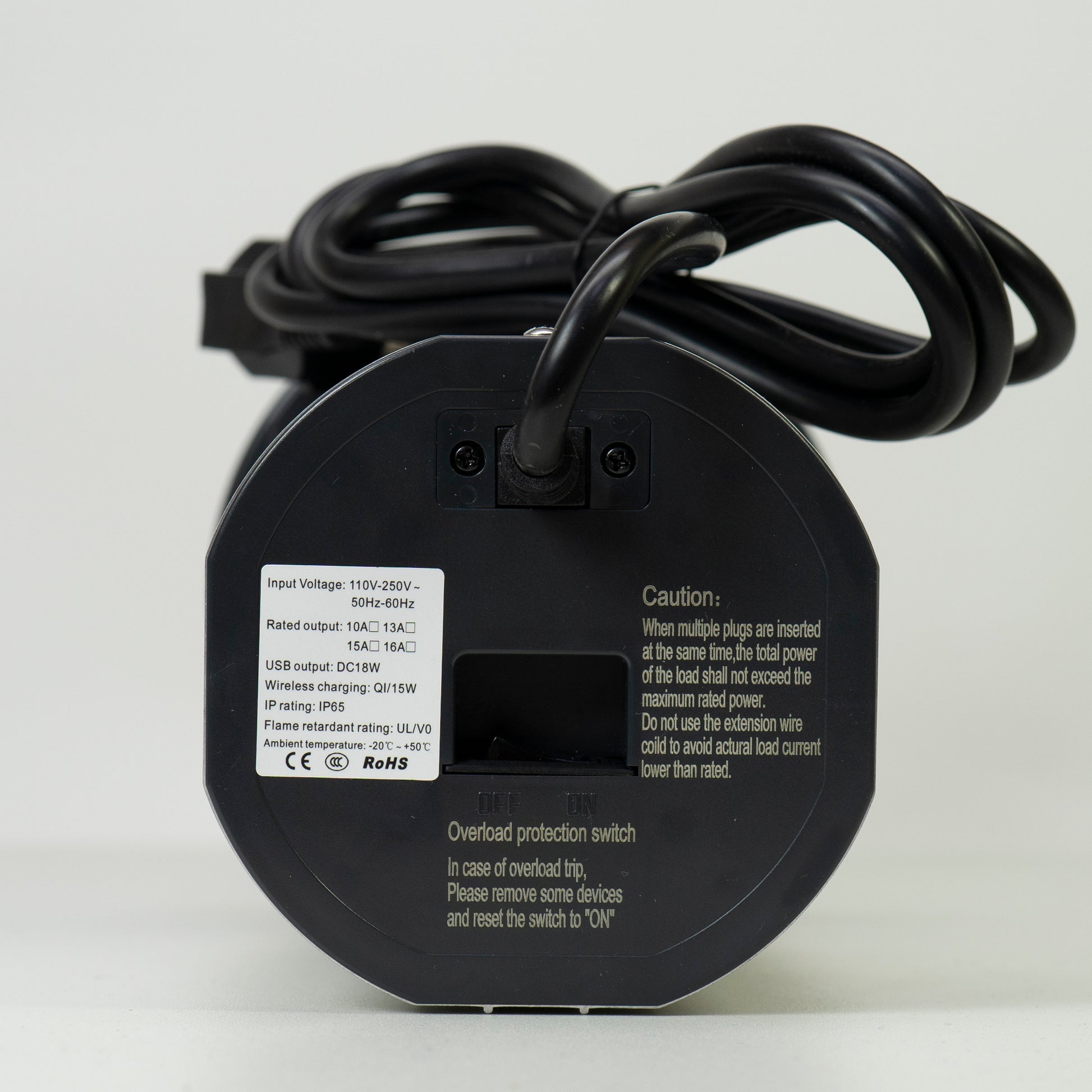 Priza inteligenta PNI SmartHome WP600 WiFi, incastrabila in podea, 6 x schuko, 2 x USB-A, 2 x USB-C, IP65, gri