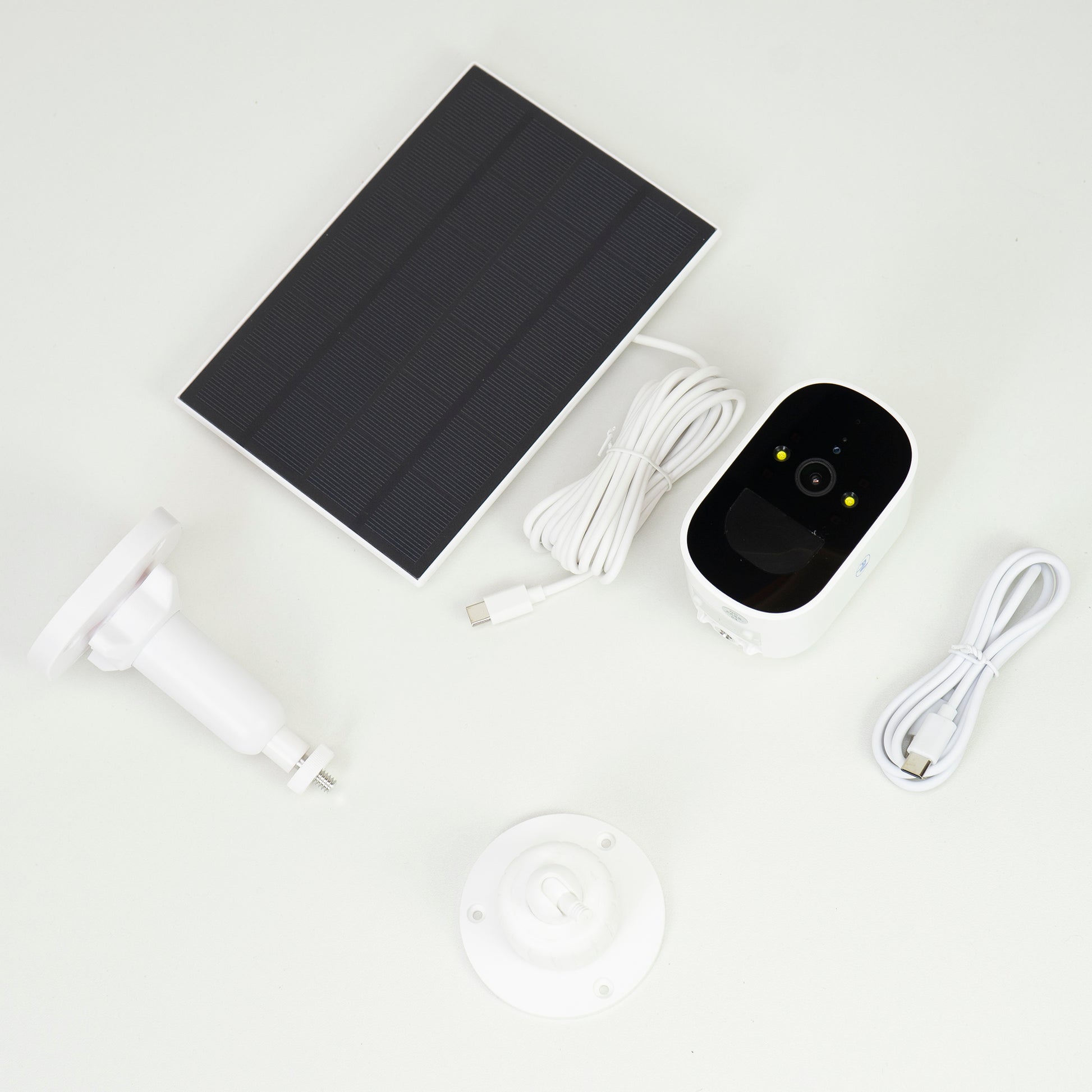 Camera supraveghere video PNI IP774 4MP, panou solar 3W, acumulator 4000mAh incorporat, detectie miscare, slot card micro SD, vizibilitate nocturna, audio bidirectional