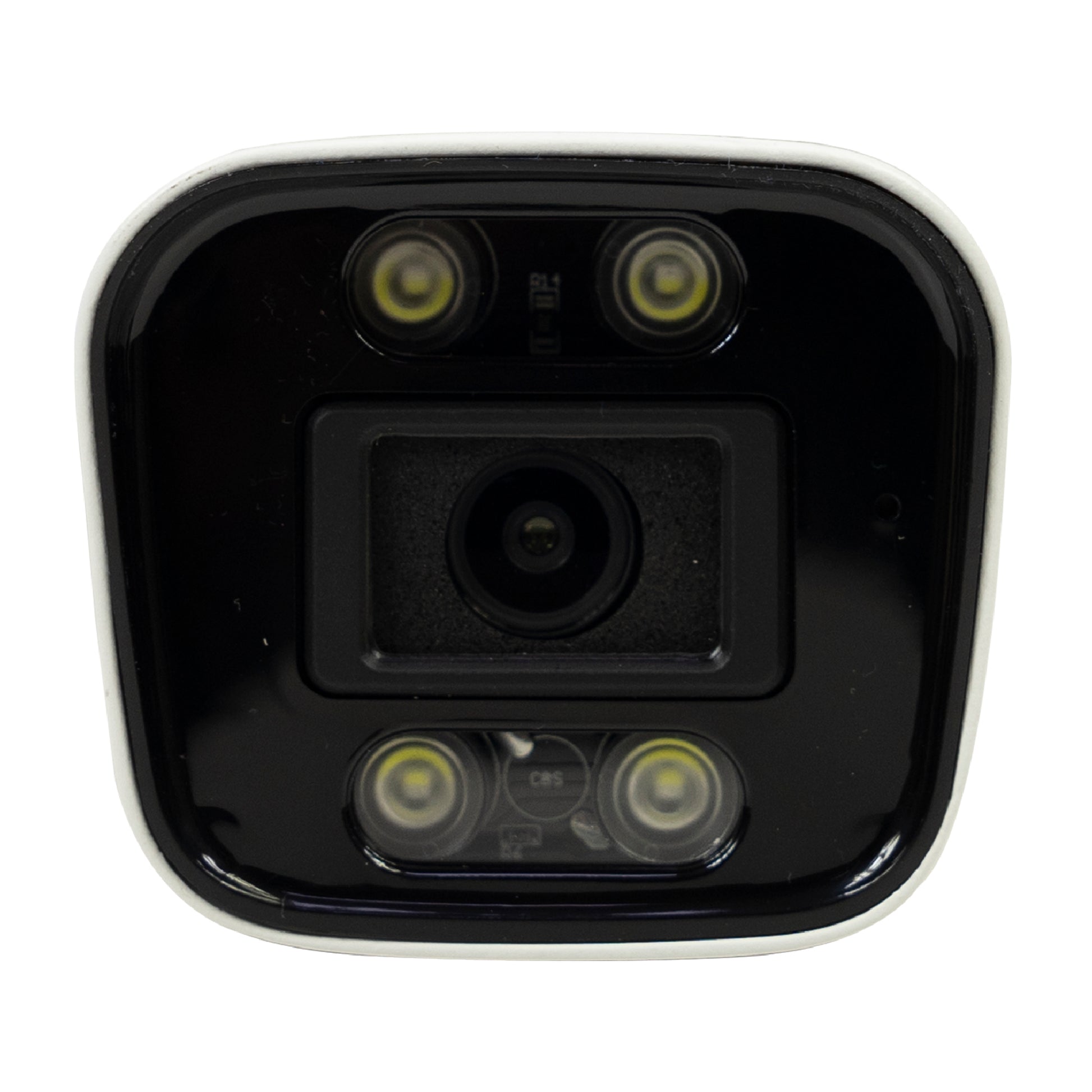 Camera supraveghere video PNI IP8POE 8MP, 4K, D-WDR, 4.0mm, 6 LED-uri, IP66, microfon si difuzor integrate, alb