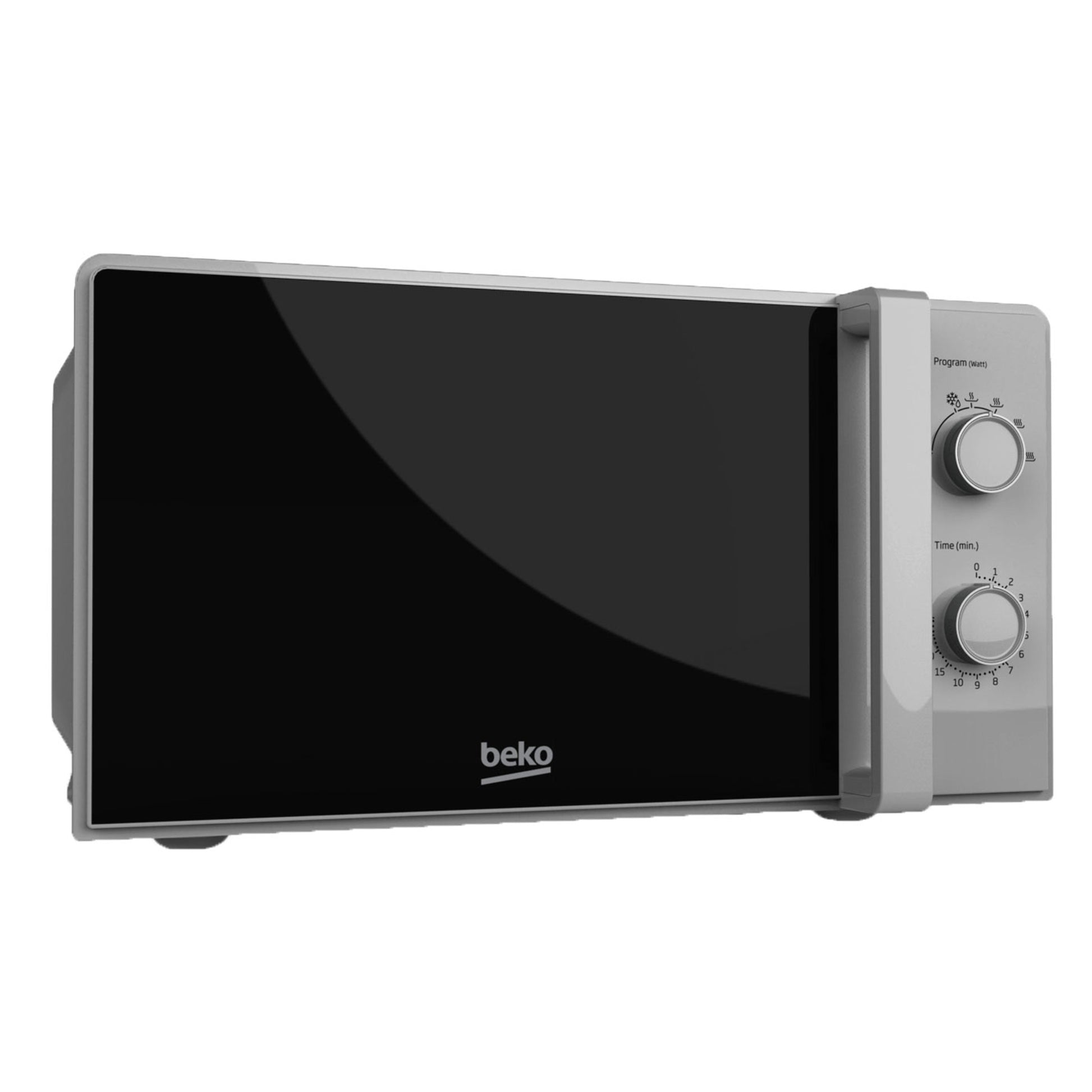 Cuptor cu microunde Beko MOC20100SFB, 700 W, 20 L, functie dezghetare, gri