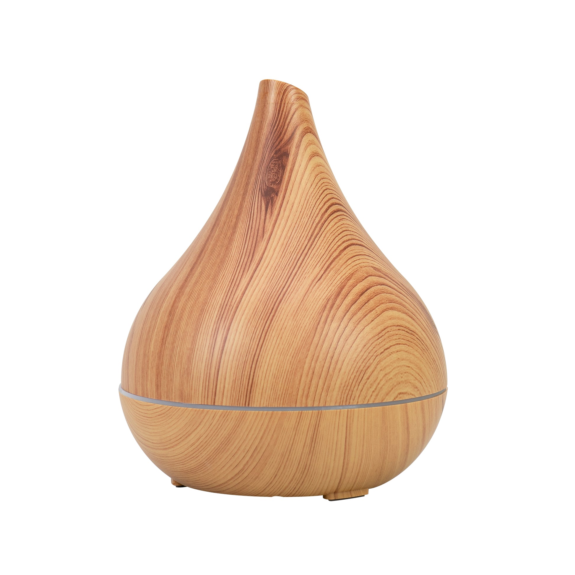 Difuzor aromaterapie PNI HU400 pentru uleiuri esentiale, cu ultrasunete, 400 ml, timer, 7 culori LED, inchidere automata, lighting wooden