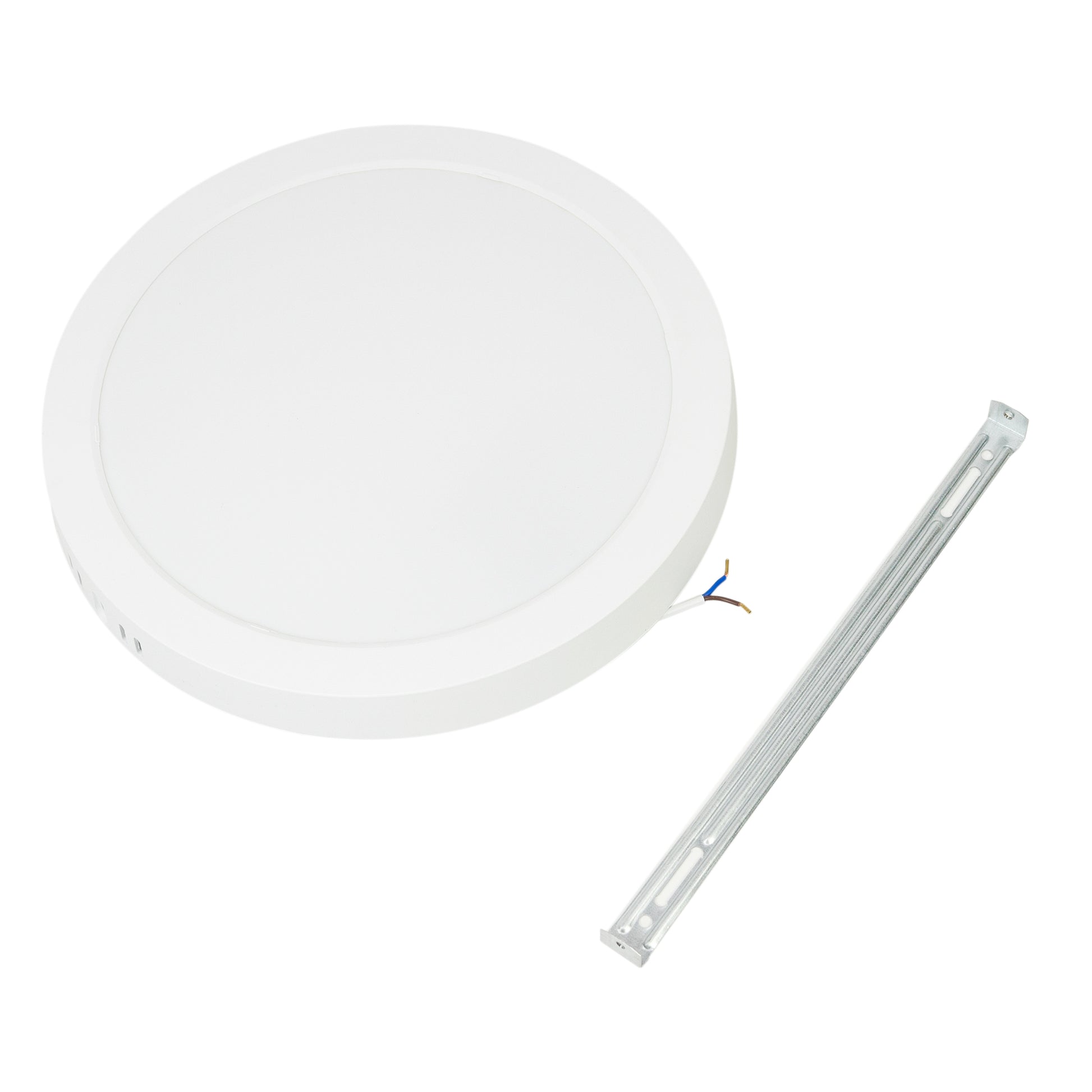 Plafoniera LED PNI D-Light CL240 24W, rotunda 29 cm, 6500K, alimentare 230V, 2640 lm, alb
