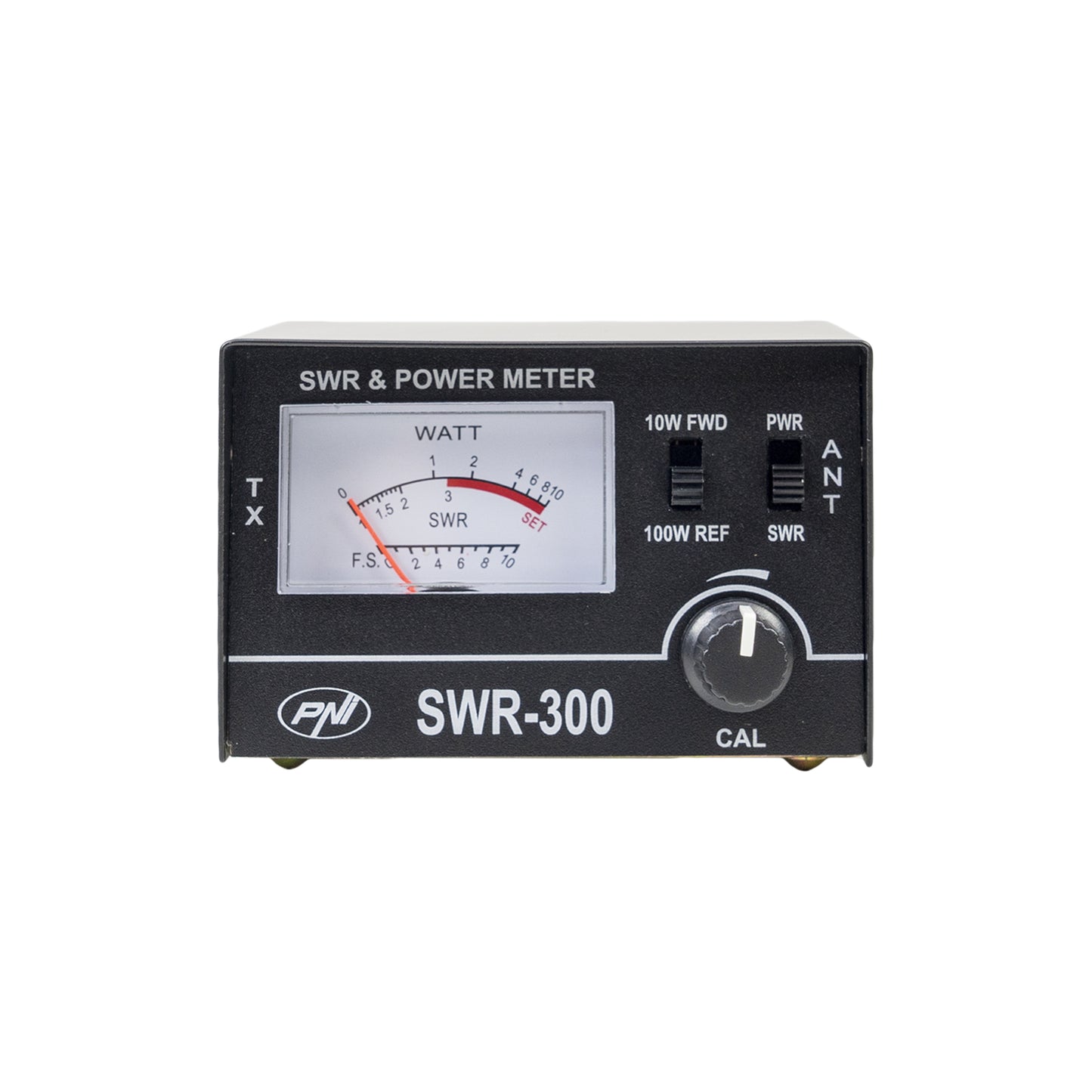 Reflectometru PNI SWR-300 PWR-SWR Meter, pentru masurare SWR antene radio in frecventa 26-30Mhz si putere statii radio CB