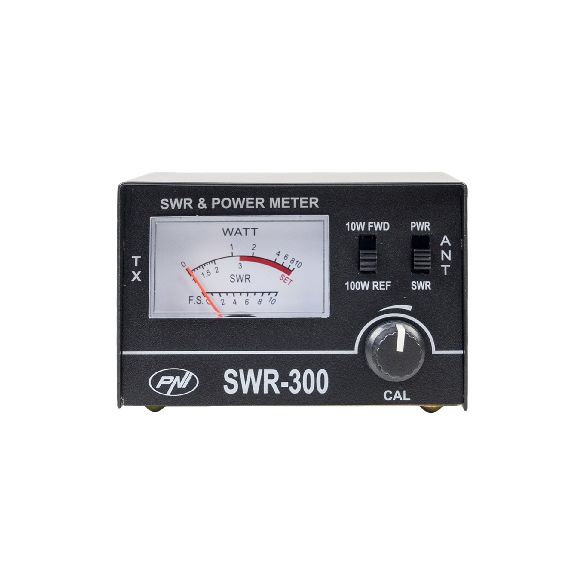 Reflectometru PNI SWR-300 PWR-SWR Meter, pentru masurare SWR antene radio in frecventa 26-30Mhz si putere statii radio CB