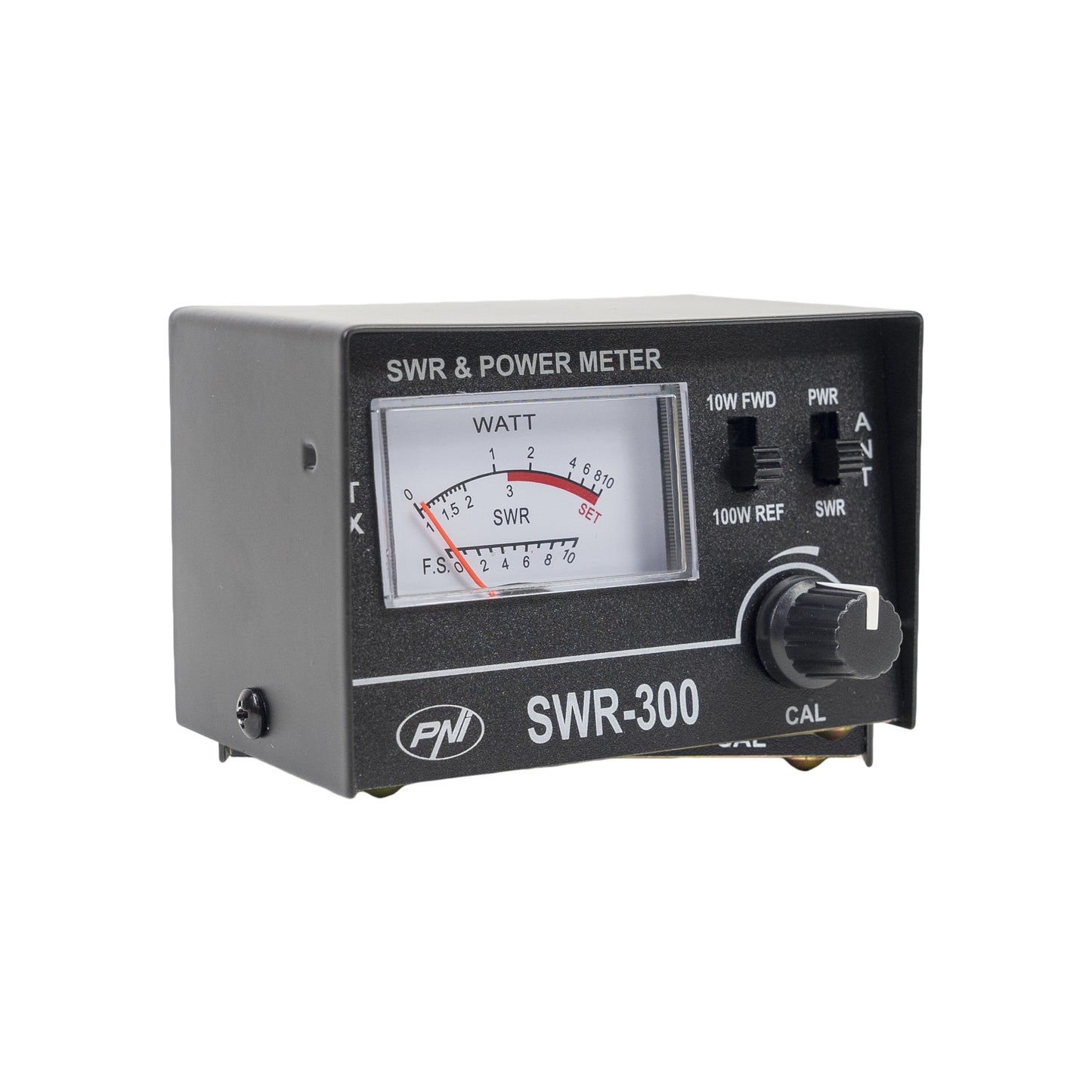 Reflectometru PNI SWR-300 PWR-SWR Meter, pentru masurare SWR antene radio in frecventa 26-30Mhz si putere statii radio CB