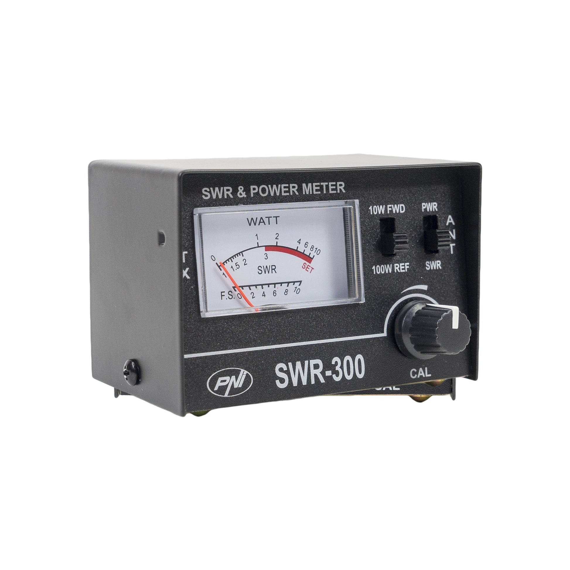 Reflectometru PNI SWR-300 PWR-SWR Meter, pentru masurare SWR antene radio in frecventa 26-30Mhz si putere statii radio CB