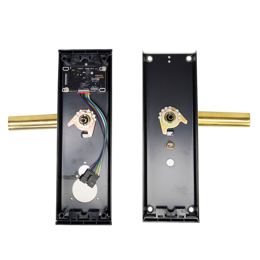 Yala control acces hotelier PNI CH2000L PRO Gold cu cititor de card deschidere pe partea stanga