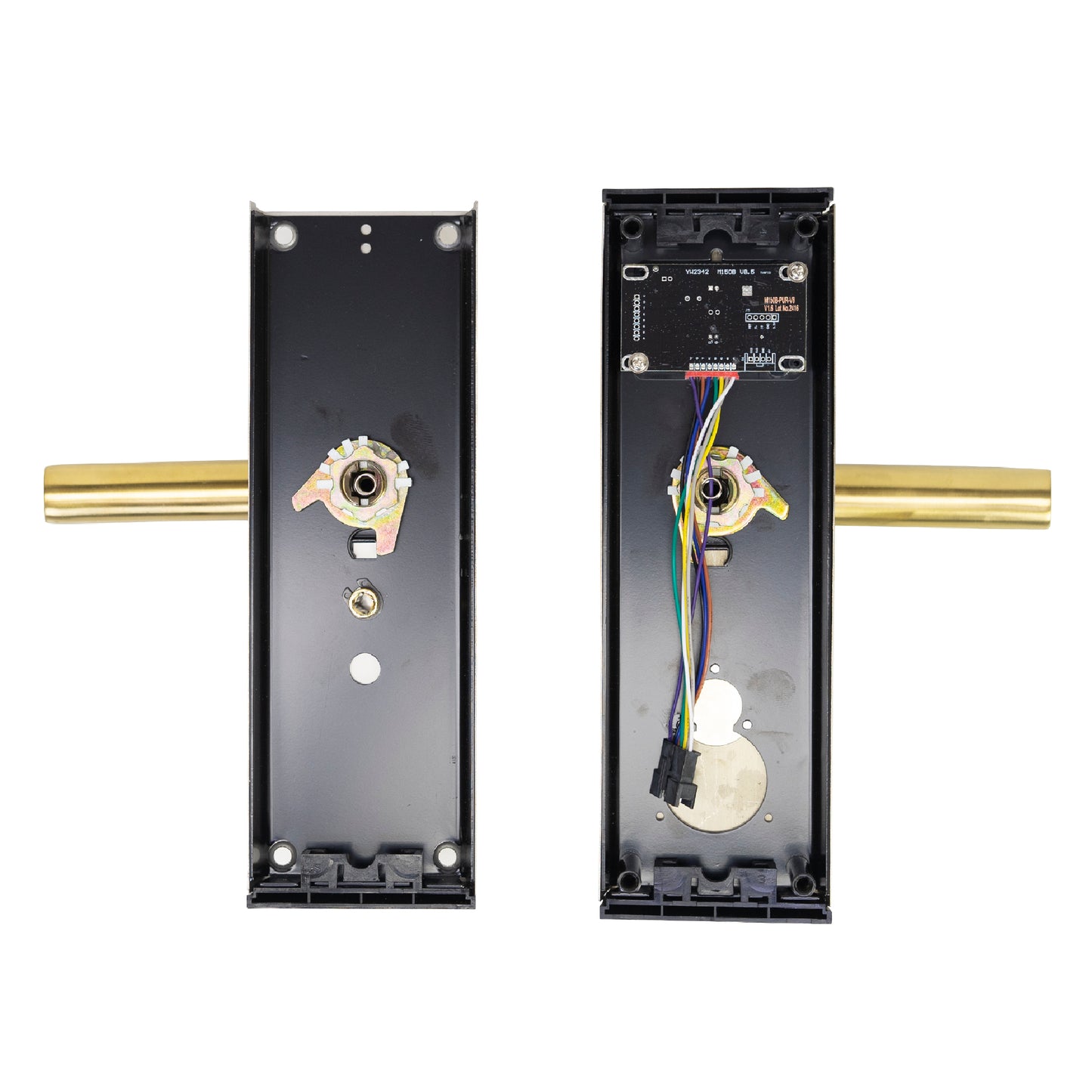 Yala control acces hotelier PNI CH2000R PRO Gold cu cititor de card deschidere pe partea dreapta