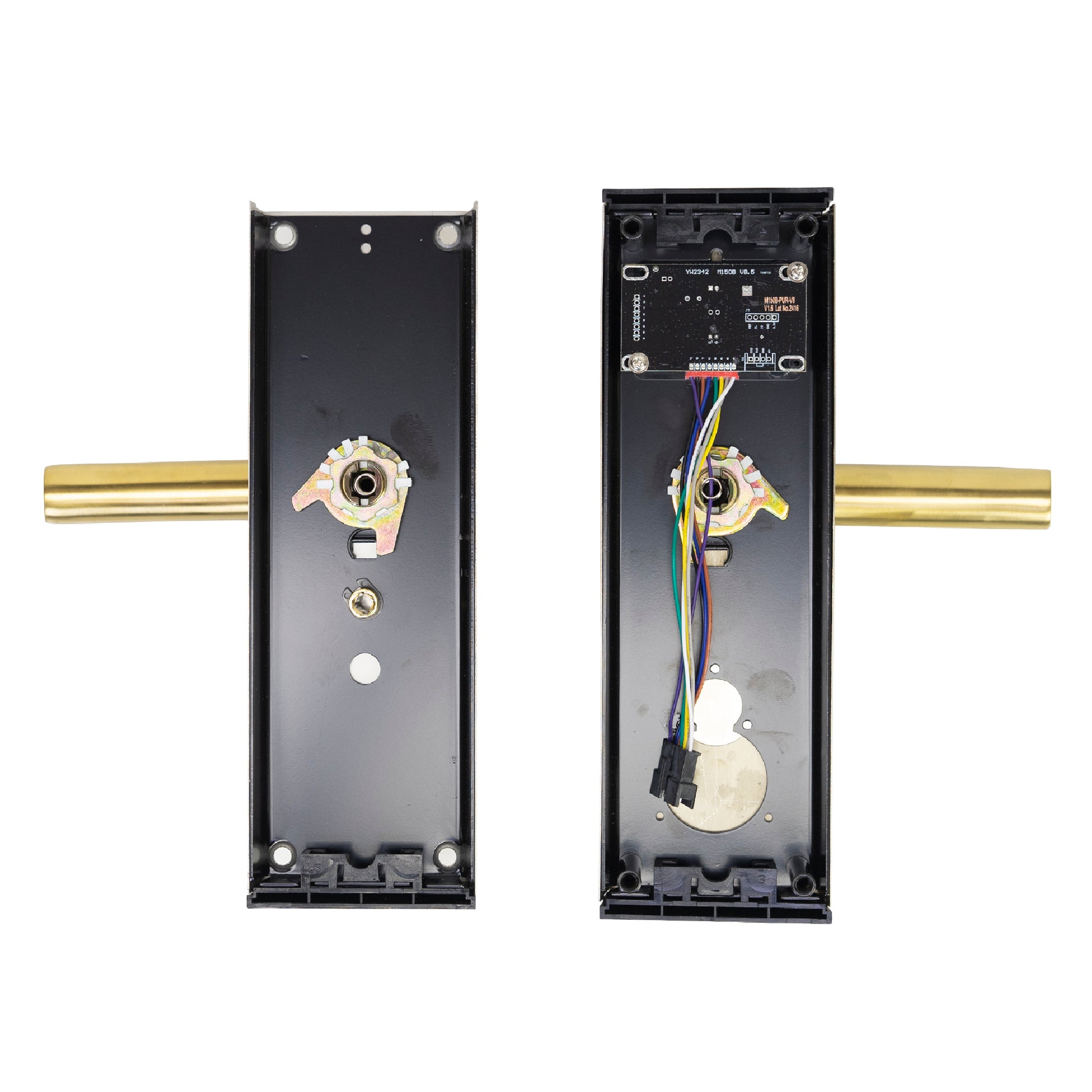 Yala control acces hotelier PNI CH2000R PRO Gold cu cititor de card deschidere pe partea dreapta