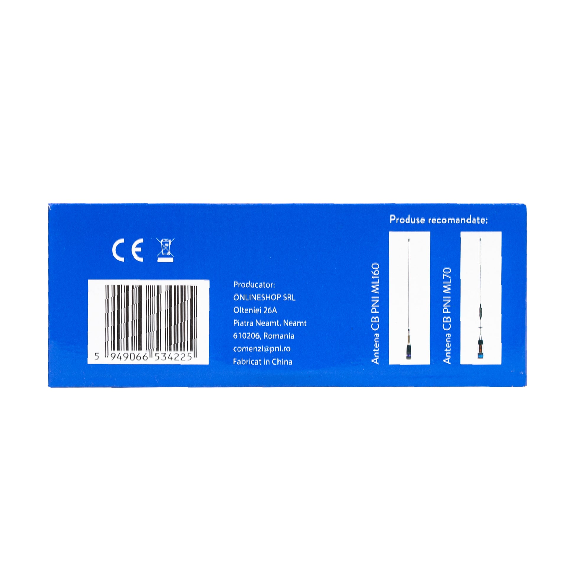 Baza magnetica PNI 170/PL 170 mm, slim, contine cablu 4m si mufa PL259