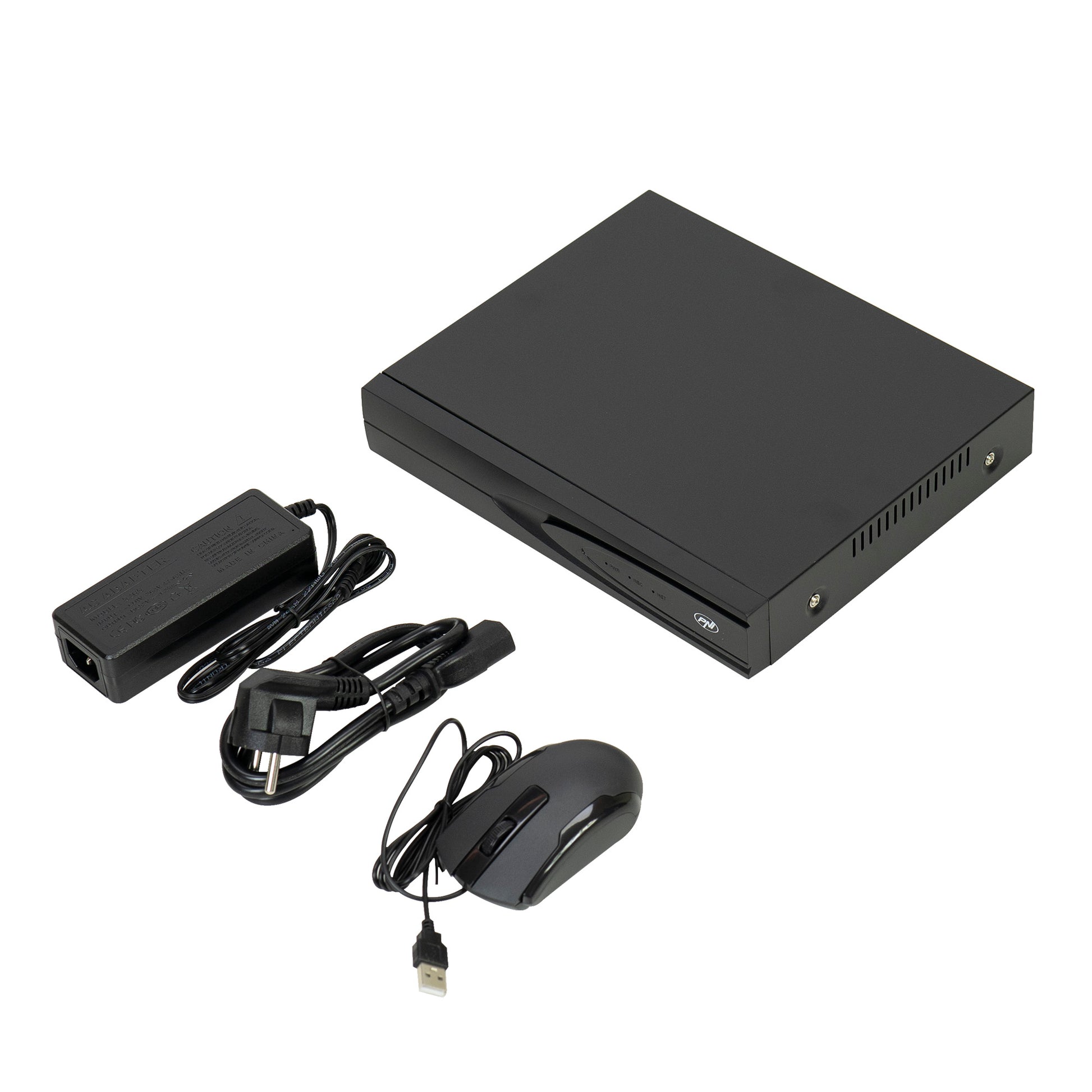 Pachet supraveghere video NVR POE PNI House IP810, 6 camere PNI IP8POE, switch POE si cabluri incluse