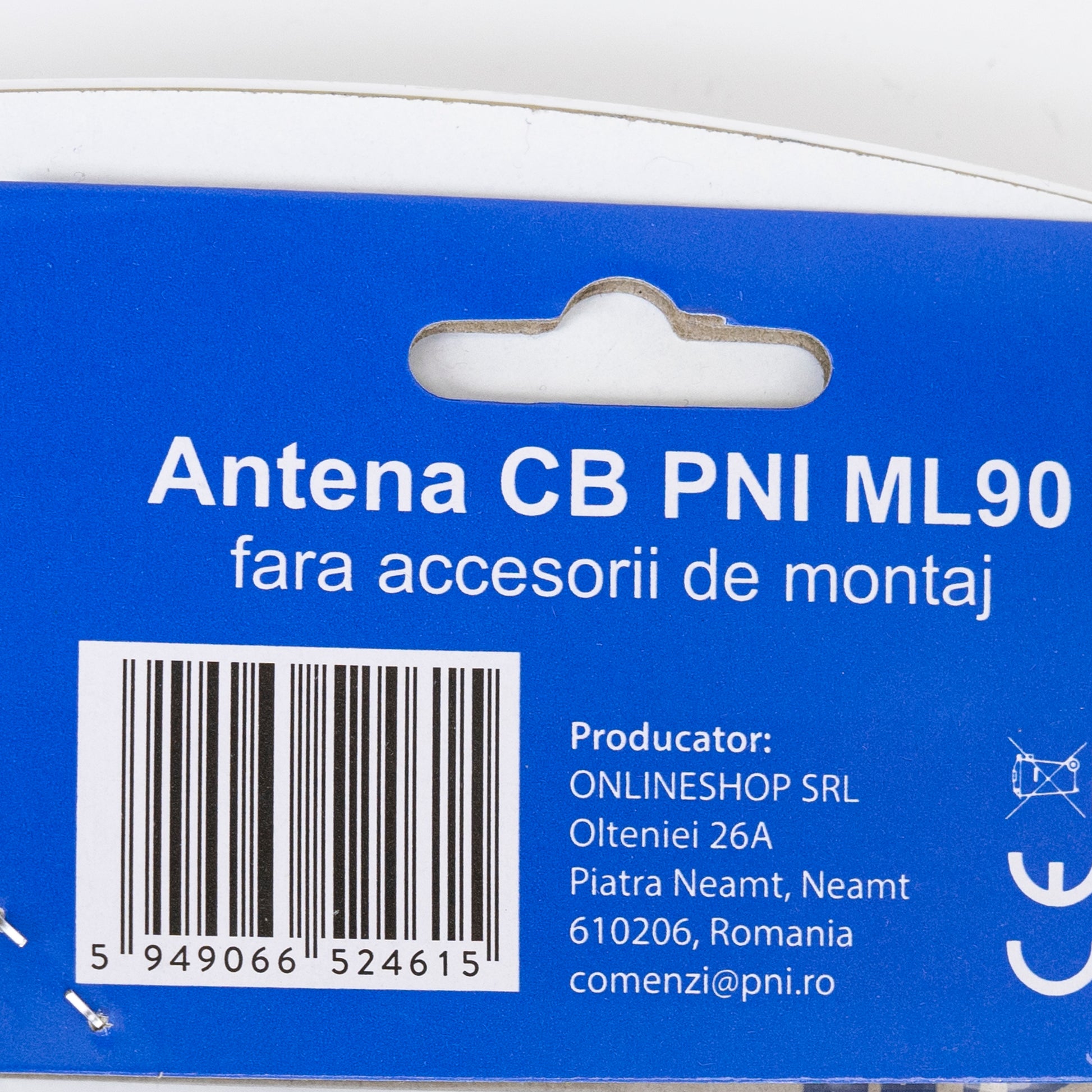 Bax 50 bucati antene CB PNI ML90 26-30MHz, 71 cm, 150W, fara cablu, compatibila cu orice conexiune PL259