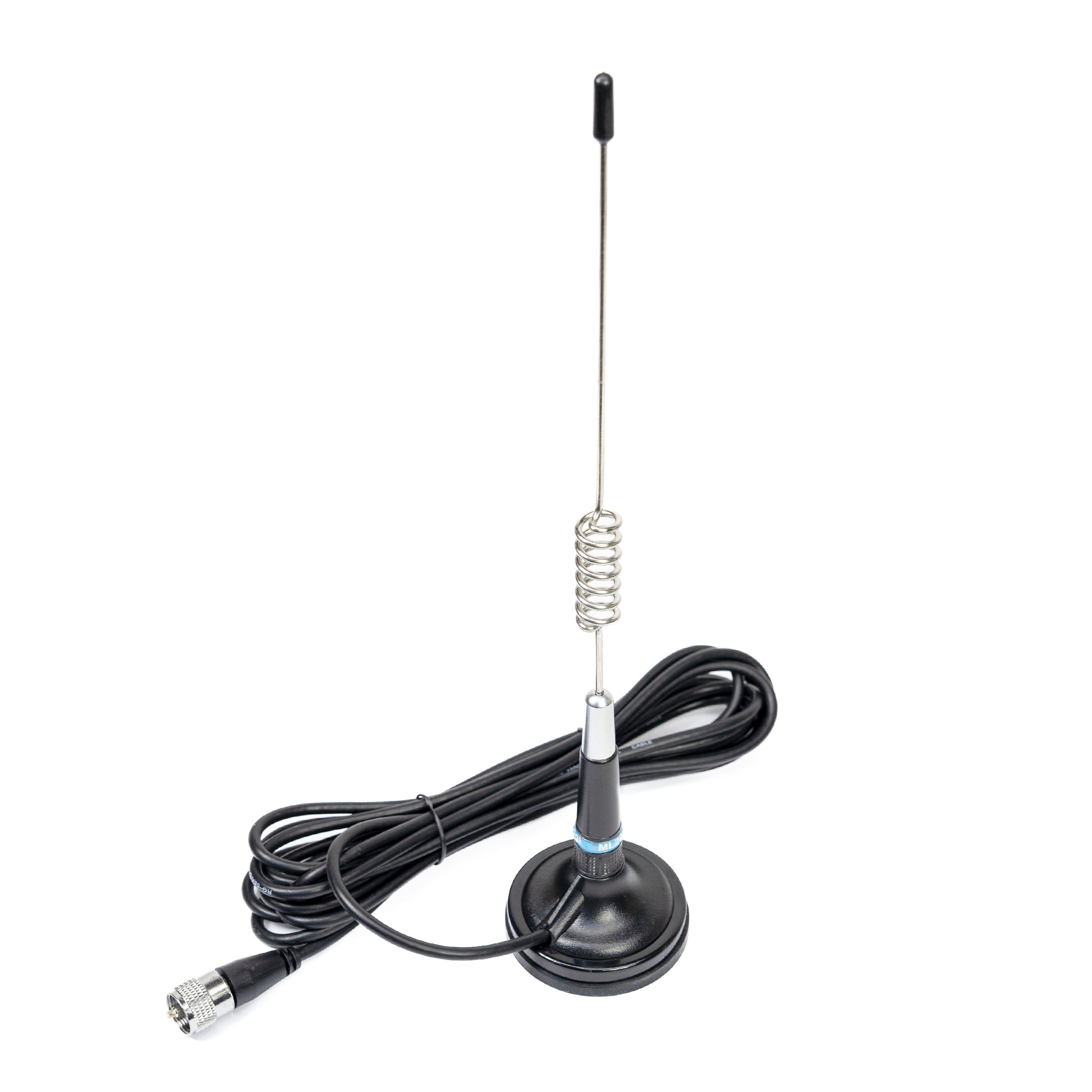 Bax 20 bucati antene CB PNI ML29, lungime 34 cm, cu magnet inclus diametru 70 mm si cablu RG58