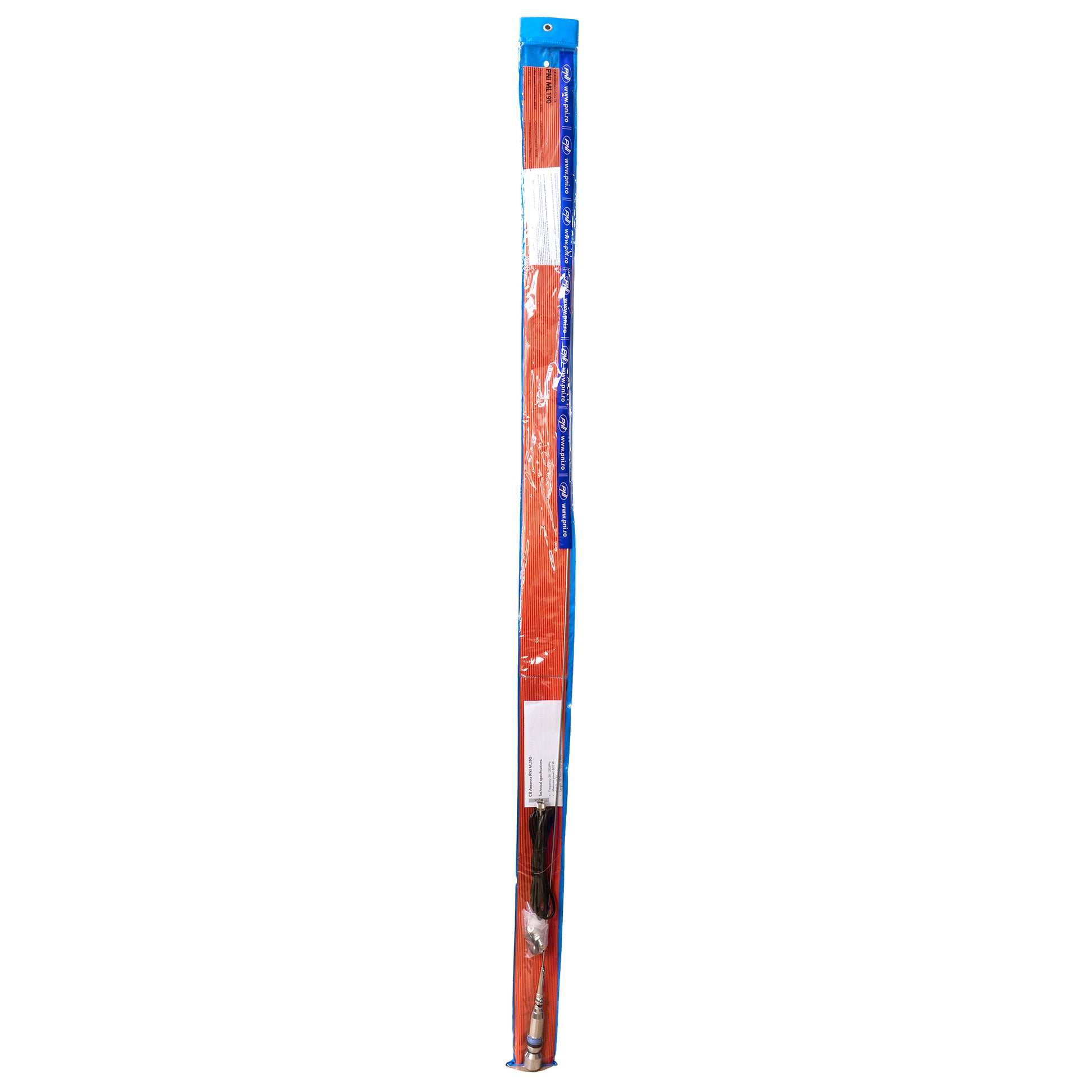 Bax 10 bucati antena CB PNI ML190, lungime 188cm, 26-28MHz, 600W cu inclinare la 90 de grade