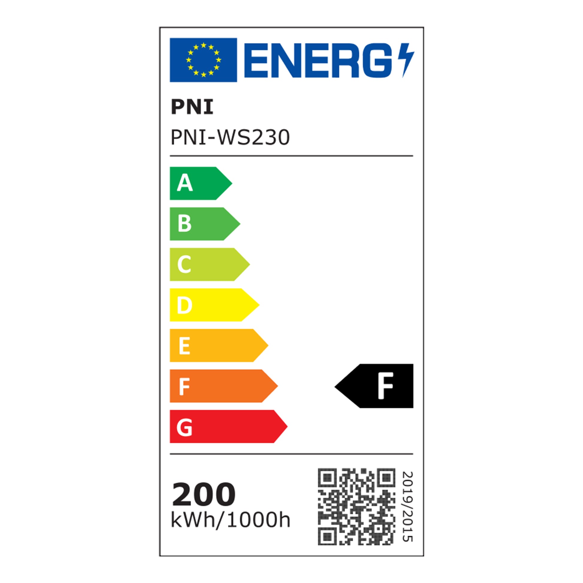 Reflector LED PNI GreenHouse WS230 200 W, alimentare 230 V, 17540 lm, 6500 K, IP65