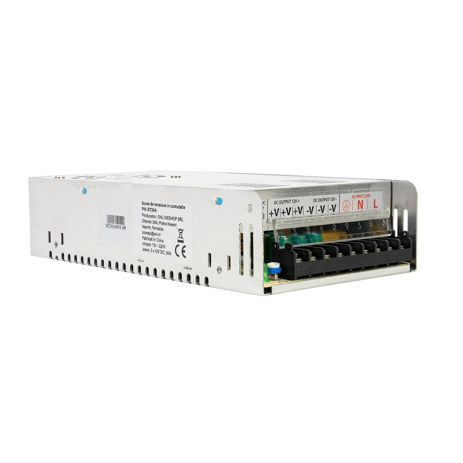 Sursa de tensiune in comutatie PNI ST30A 12V 30A 360W