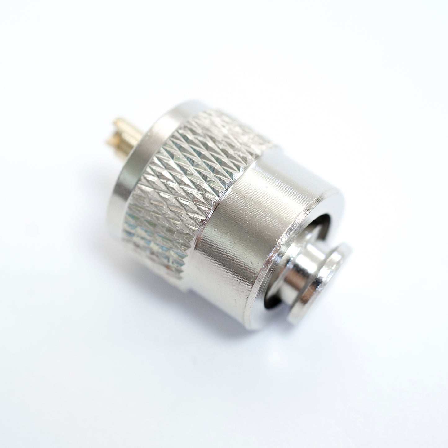 Mufa PNI PL259 short pentru cablu RG58 cu pin central aurit 6 mm