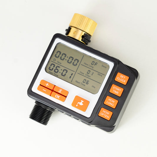 Programator pentru irigare PNI WT11 PRO, display LCD, racord 3/4, negru