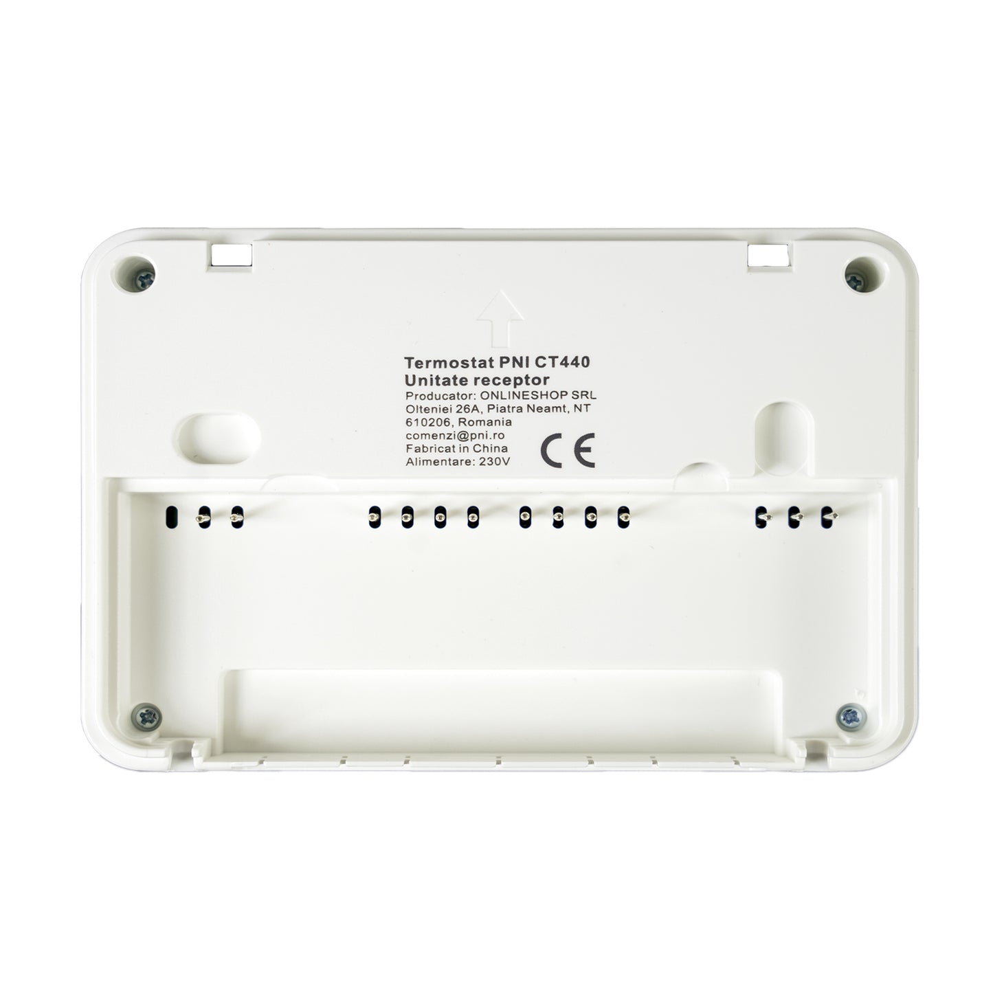 Termostat inteligent PNI CT440 fara fir, cu WiFi, control 4 zone prin Internet, pentru centrale termice, pompe, electrovalve, APP TuyaSmart