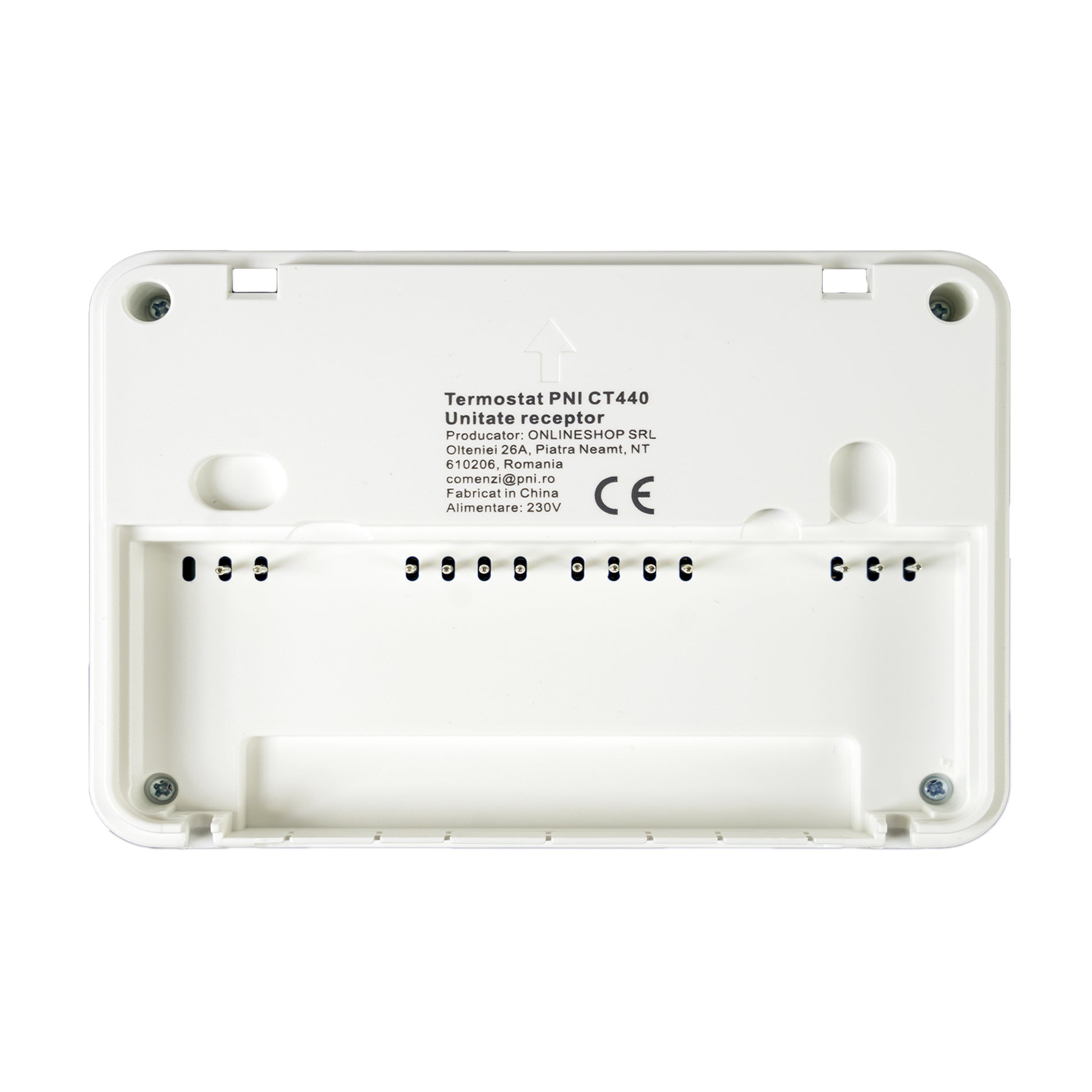 Termostat inteligent PNI CT440 fara fir, cu WiFi, control 4 zone prin Internet, pentru centrale termice, pompe, electrovalve, APP TuyaSmart