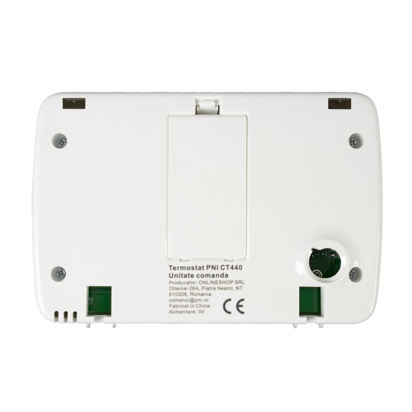 Termostat inteligent PNI CT440 fara fir, cu WiFi, control 4 zone prin Internet, pentru centrale termice, pompe, electrovalve, APP TuyaSmart