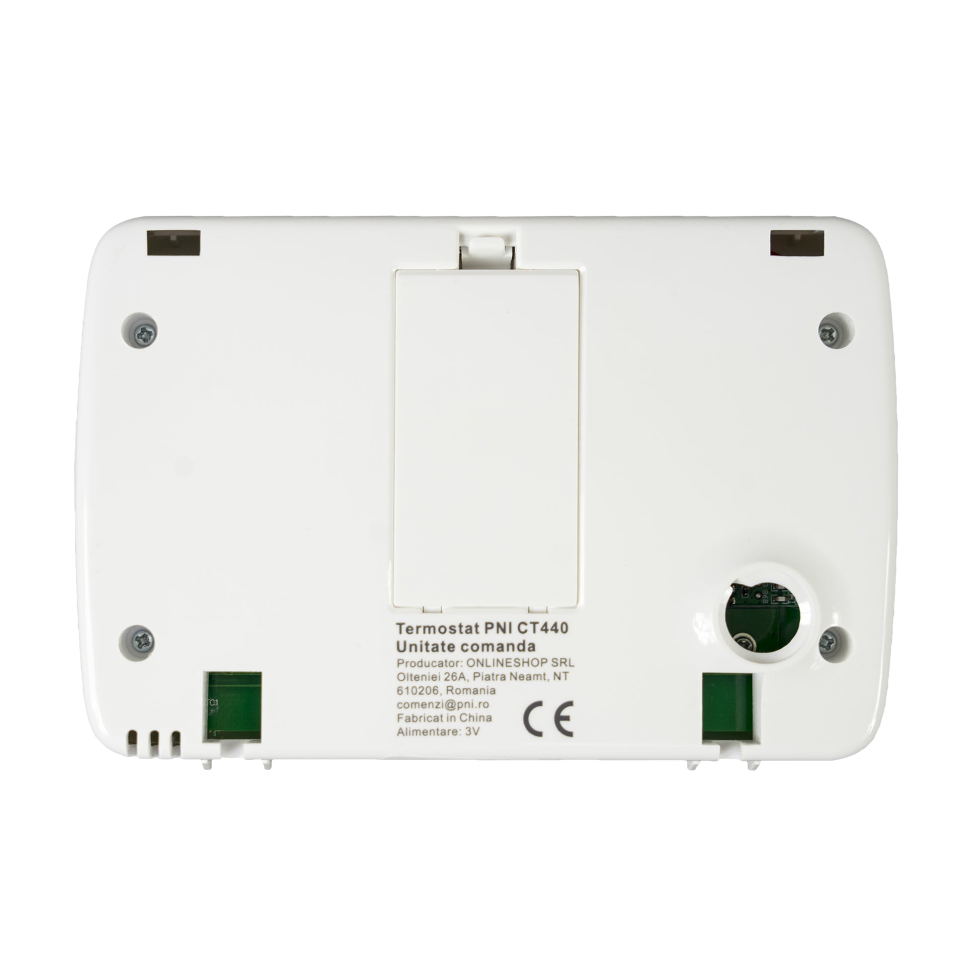 Termostat inteligent PNI CT440 fara fir, cu WiFi, control 4 zone prin Internet, pentru centrale termice, pompe, electrovalve, APP TuyaSmart