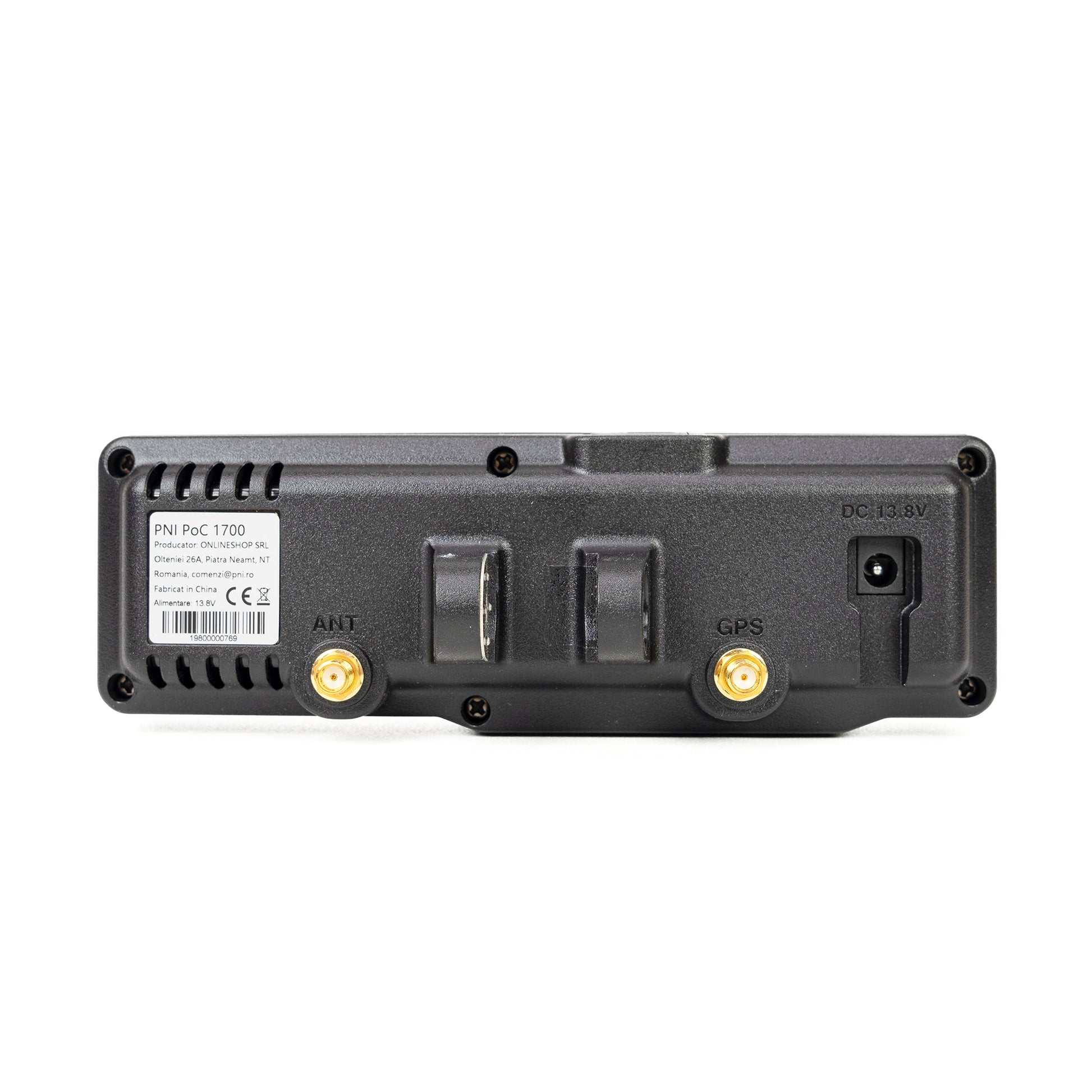 Statie radio PNI PoC 1700, GSM 4G LTE, Wi-Fi 2.4GHz, Android OS, ecran color 1.77 inch, 12V, IP54