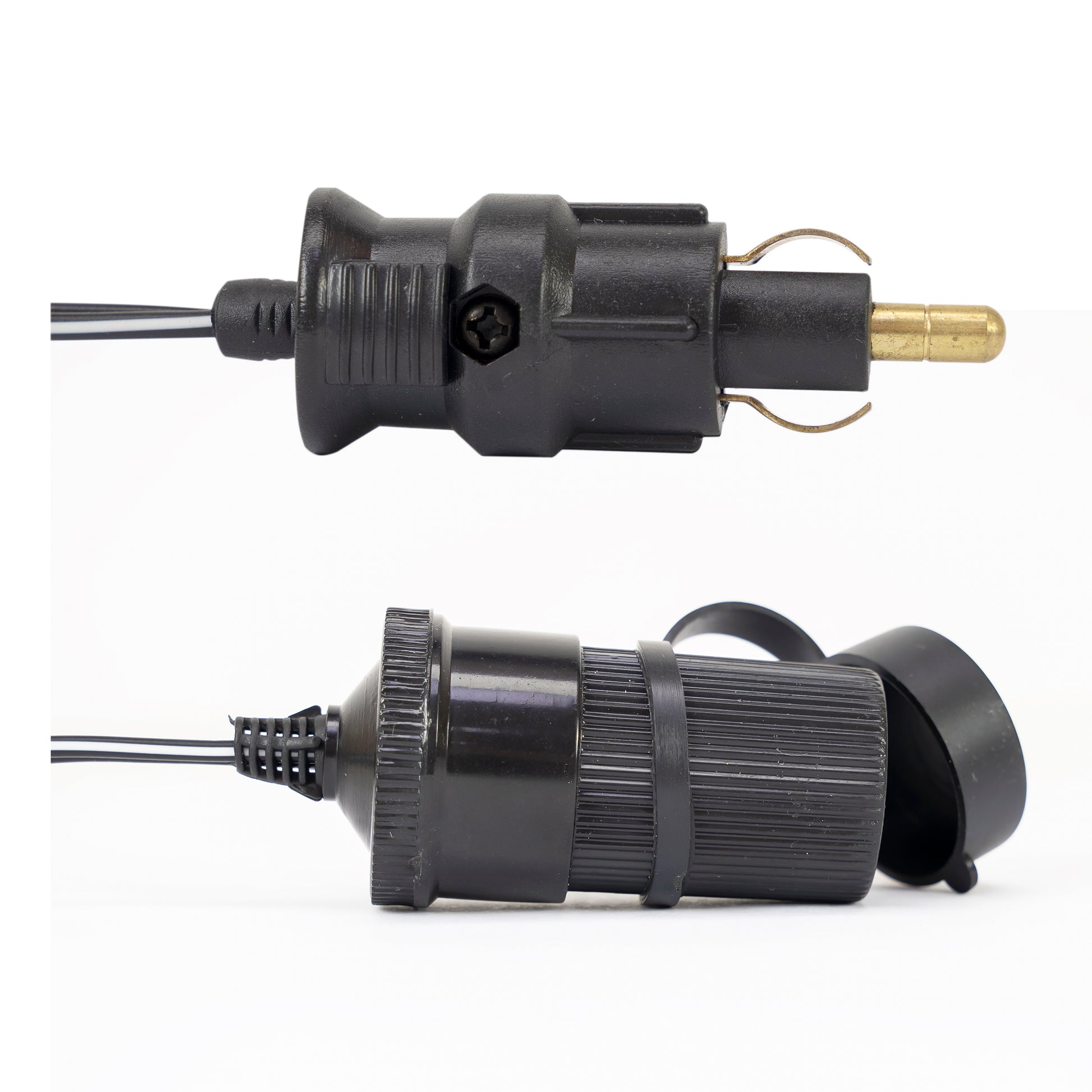 Adaptor DIN la priza de bricheta EURO PNI Lighter 01 cu cablu prelungitor, 12V/24V