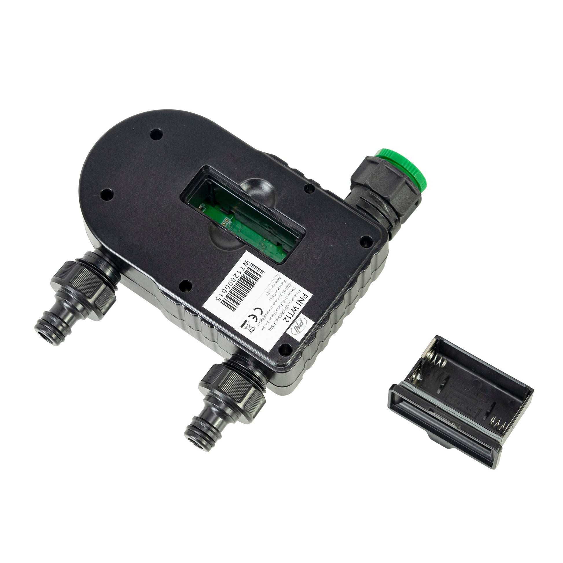 Programator pentru irigare PNI WT12, display LCD, racord 3/4, 2 iesiri, irigare automata si manuala, setare ora, durata si zile irigare