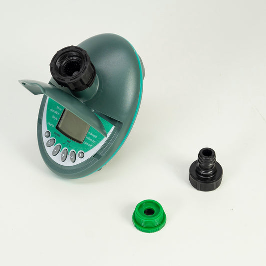 Programator pentru irigare PNI BX-6606, digital, 0.8MPa, capac protectie, verde