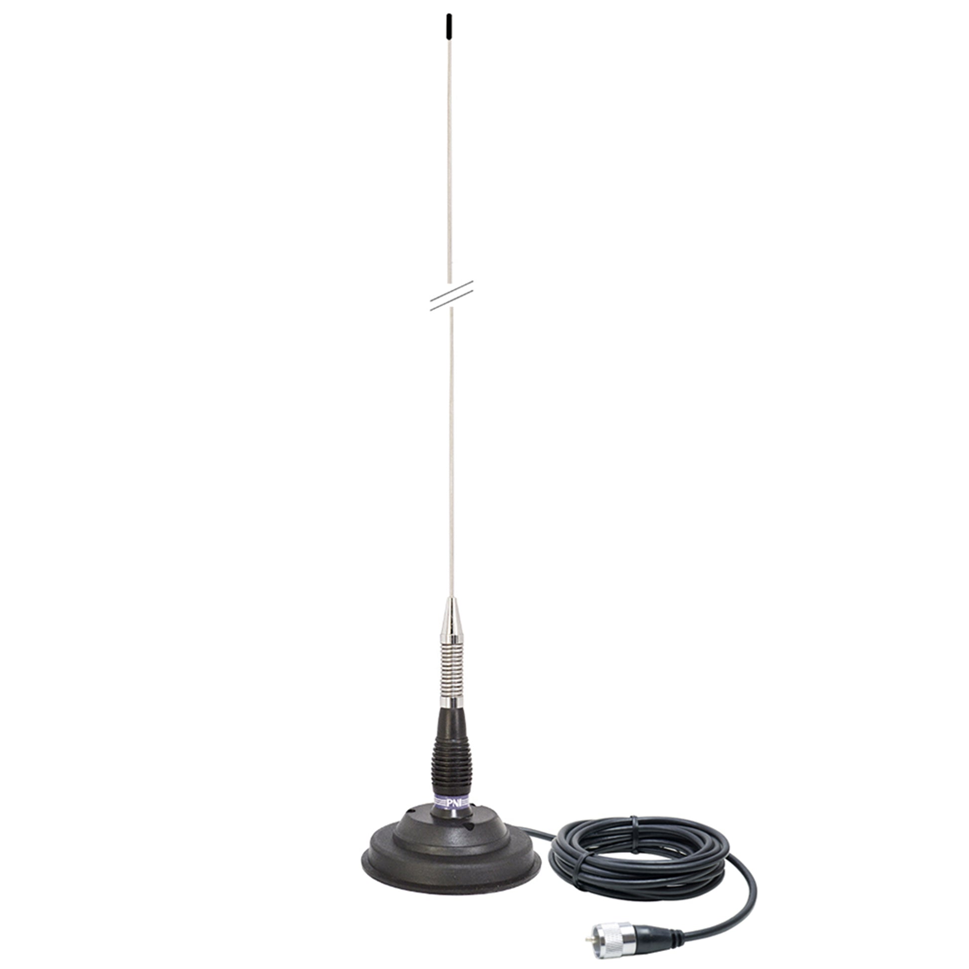 Statie radio CB PNI Escort HP 5500 si antena CB PNI ML100, lungime 100 cm, cu baza magnetica inclusa