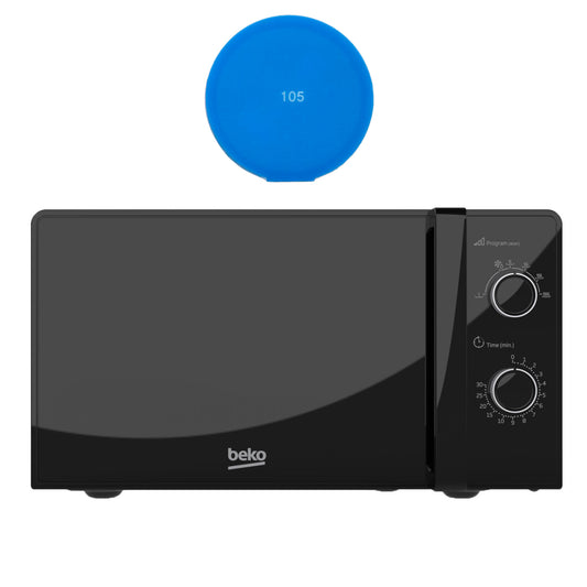 Cuptor cu microunde Beko MOC20100BFB, 700 W, 20 L, functie dezghetare, negru + Sticky Pad Blue