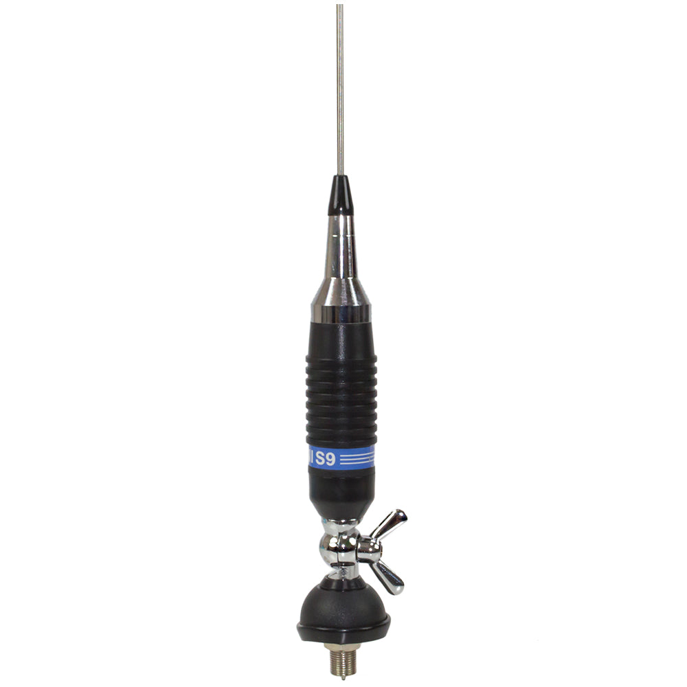 Antena CB PNI S9, 120 cm, cu fluture, cablu RG58 de 4m si reflectometru PNI SWR-300 pentru masurare SWR