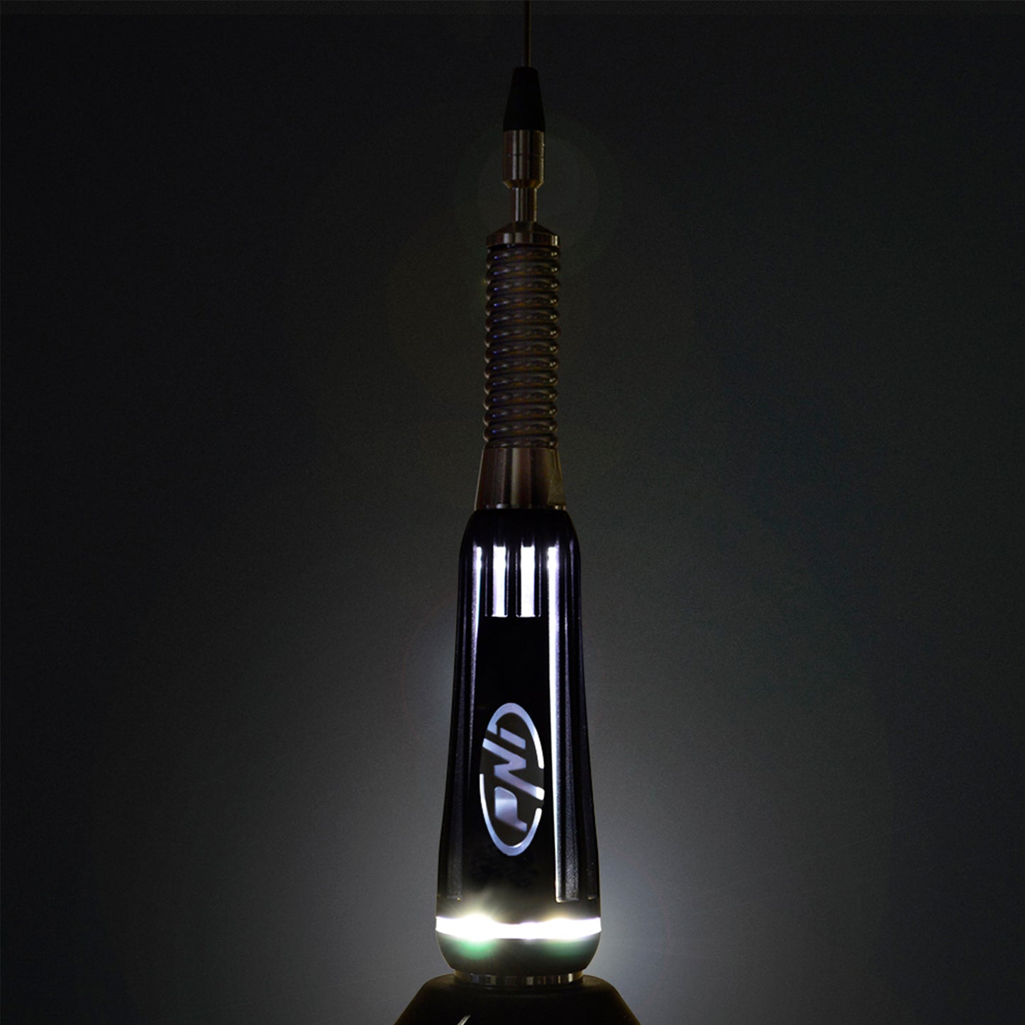 Antena CB PNI LED 2000, 90 cm, magnet 145mm si reflectometru PNI SWR-300 pentru masurare SWR, negru