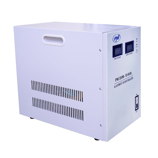 Stabilizator de tensiune monofazat PNI SVM-10K cu servomotor 10000VA, 8000W, iesire 230V